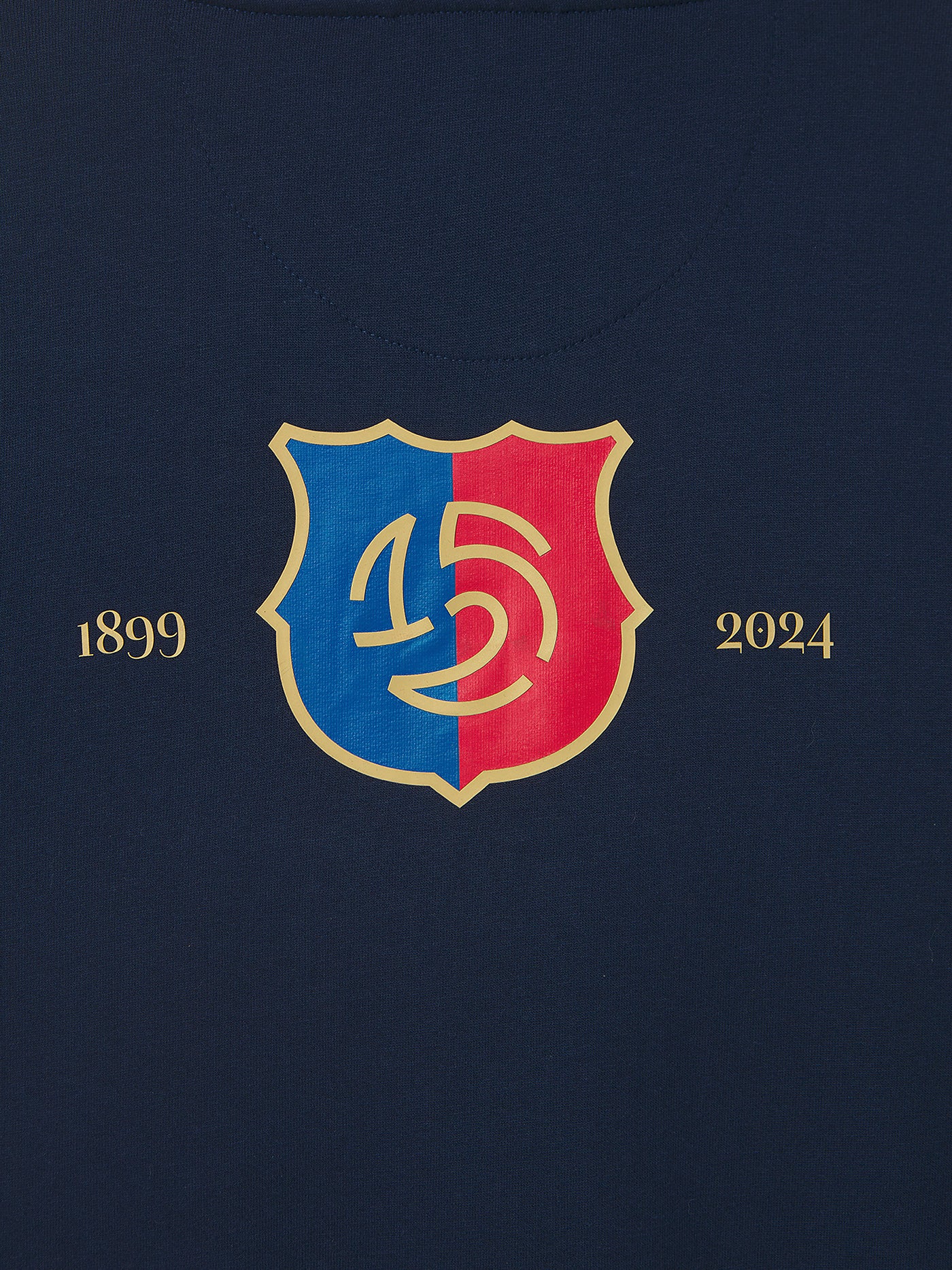 Hoodie Navy Barça 125 - Junior - Image 4