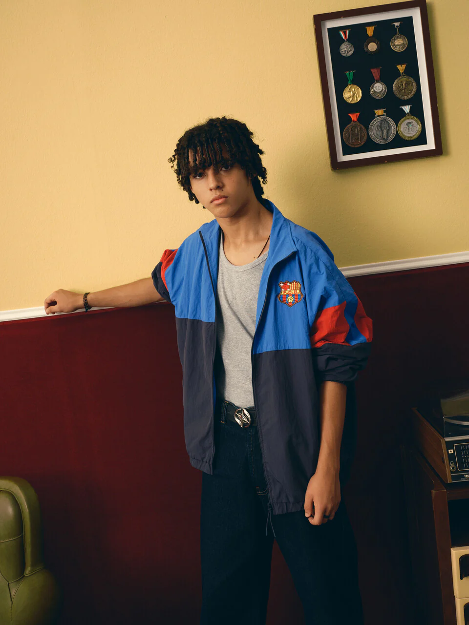 Jacket FC Barcelona 1899 Vintage - Junior - Image 3
