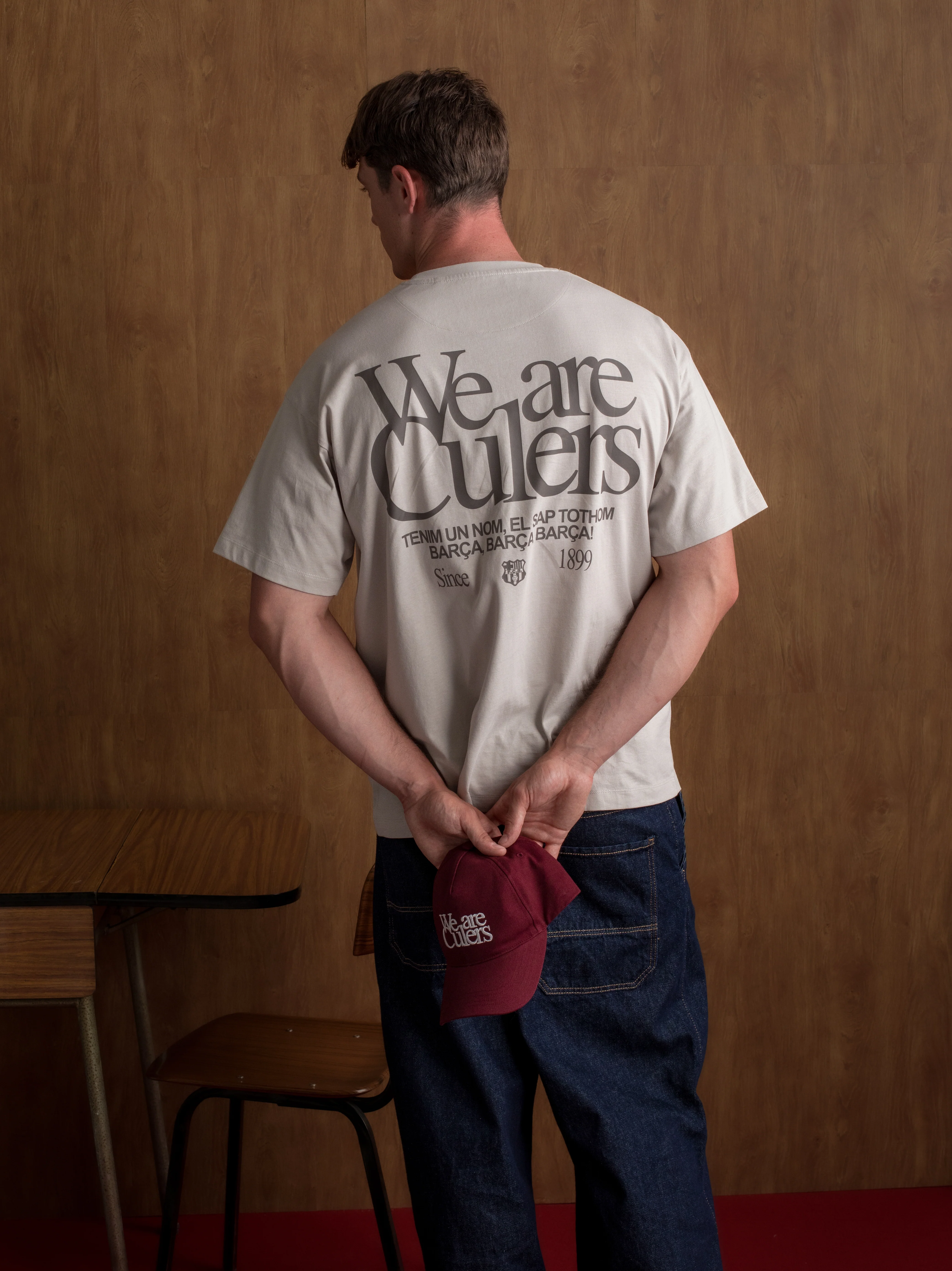T-shirt 1899 Ecru "We are Culers" - Image 4