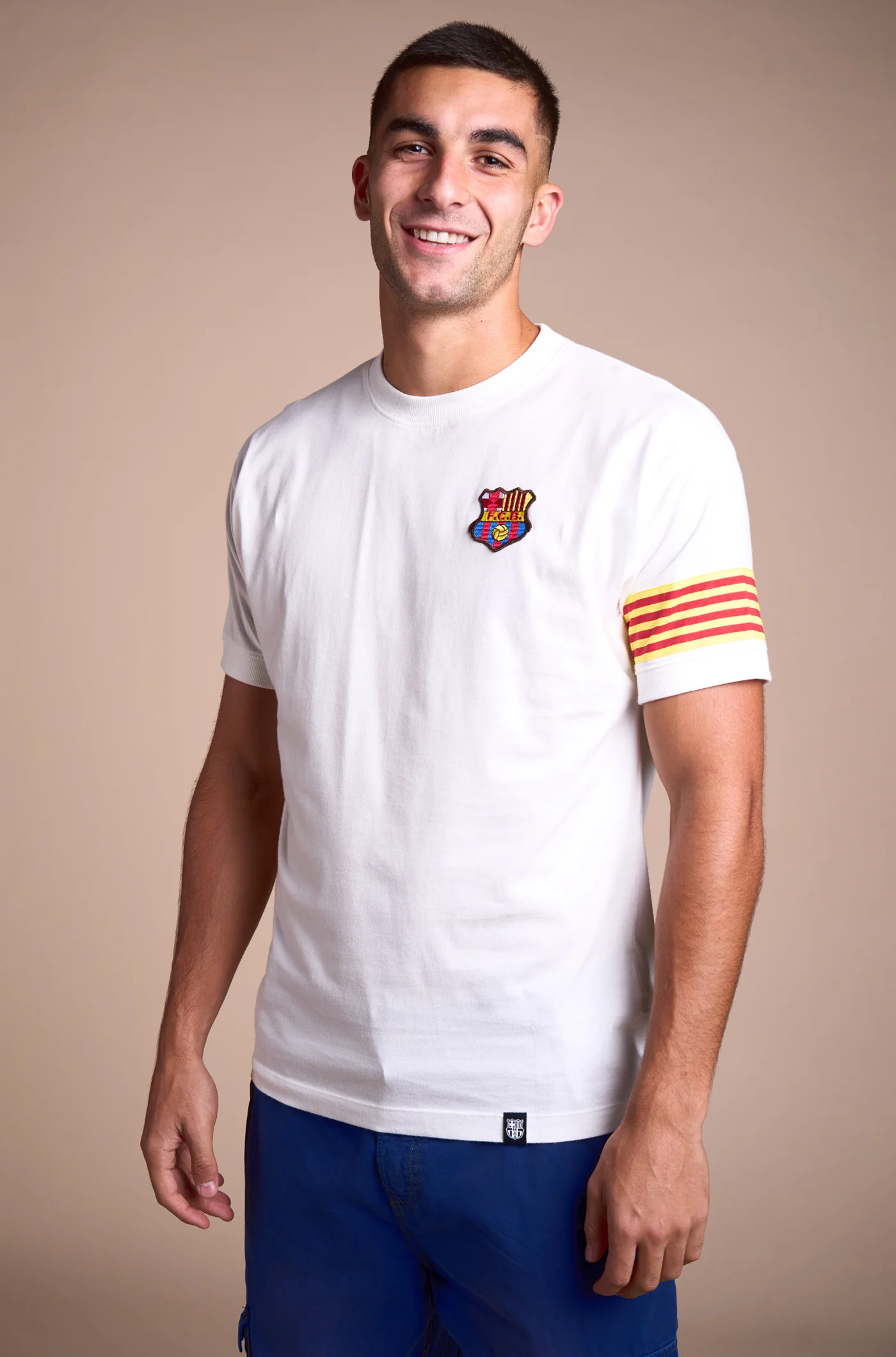 70's Retro Johan Cruyff White Shirt - Image 3