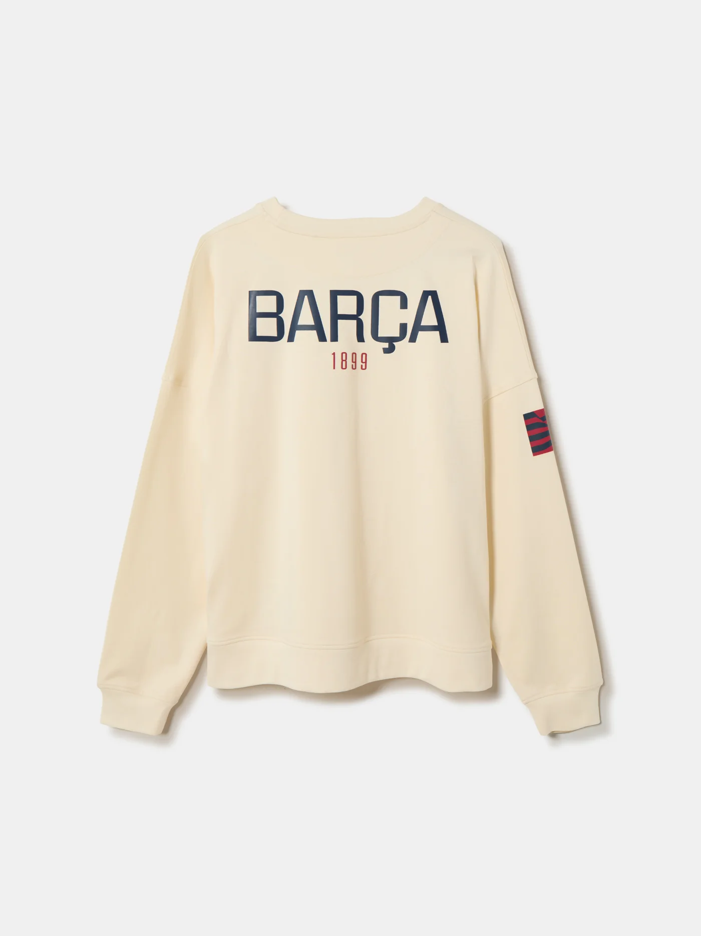 Sweatshirt beige Barça  - Woman - Image 6