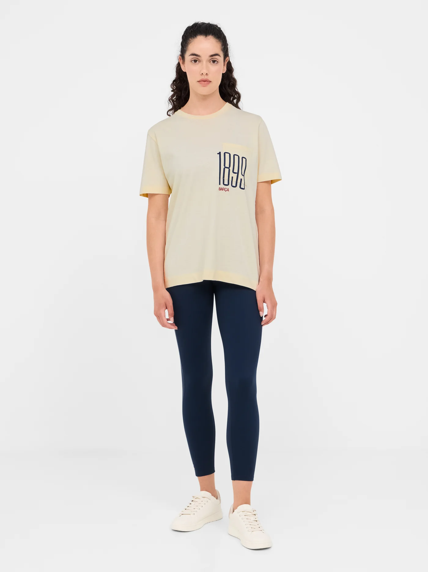 T-shirt beige 1899 Barça - Woman - Image 4
