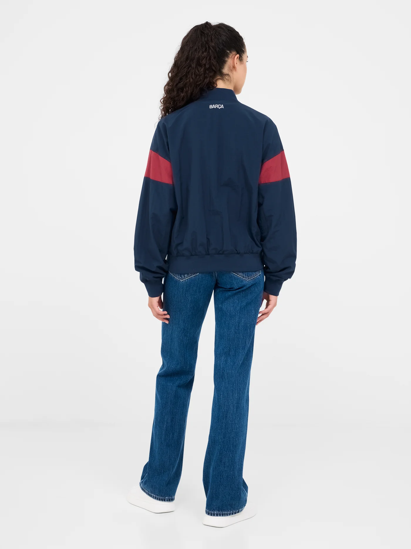 Jacket navy blue 1899 Barça - Women - Image 5