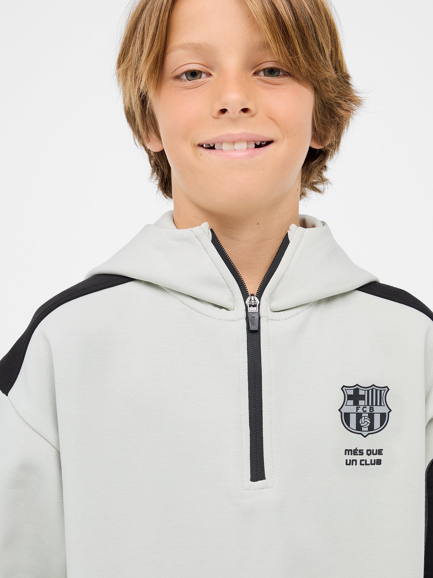 Barça zip-up sweatshirt - Junior - Image 2