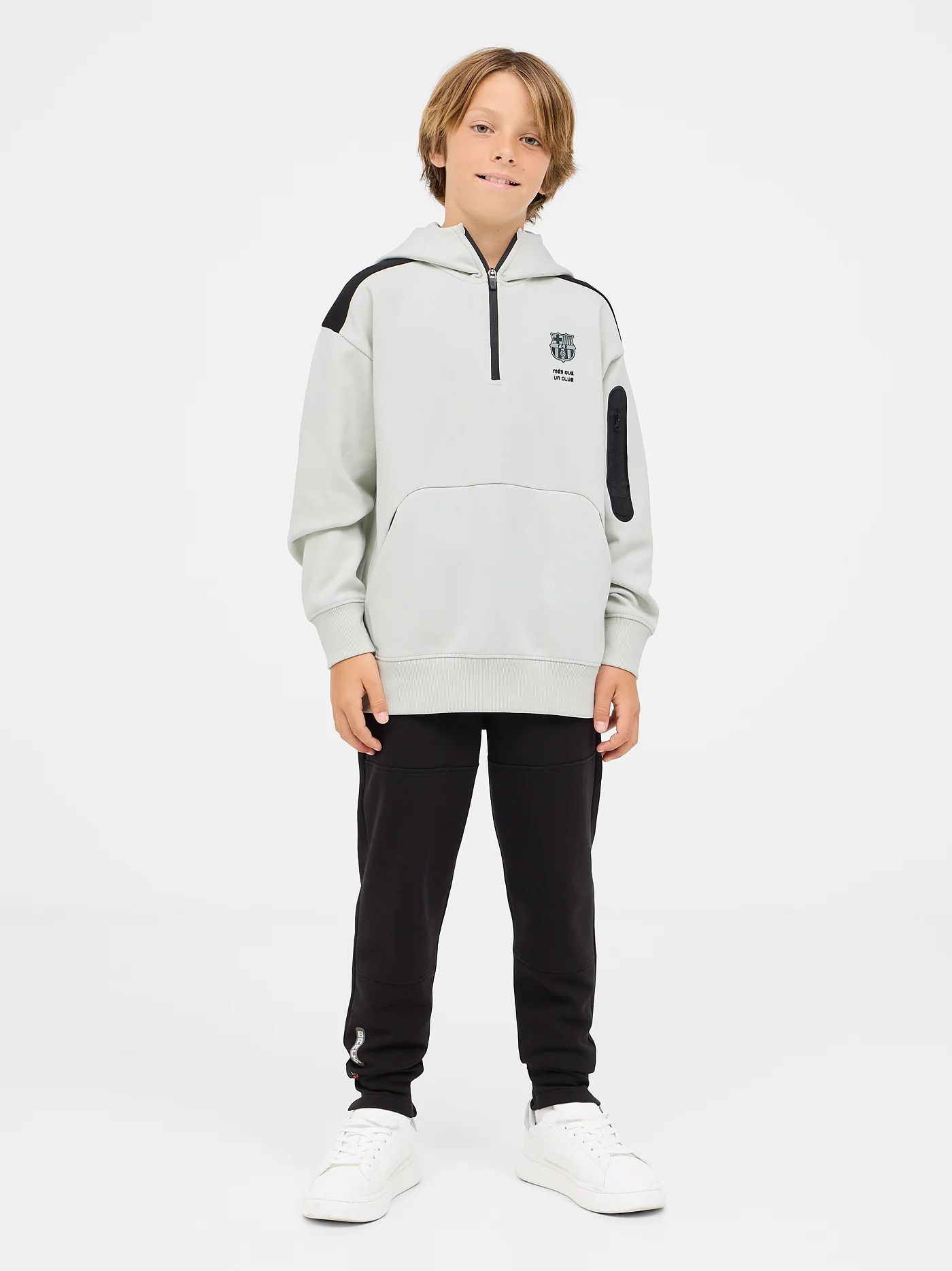 Barça zip-up sweatshirt - Junior - Image 3