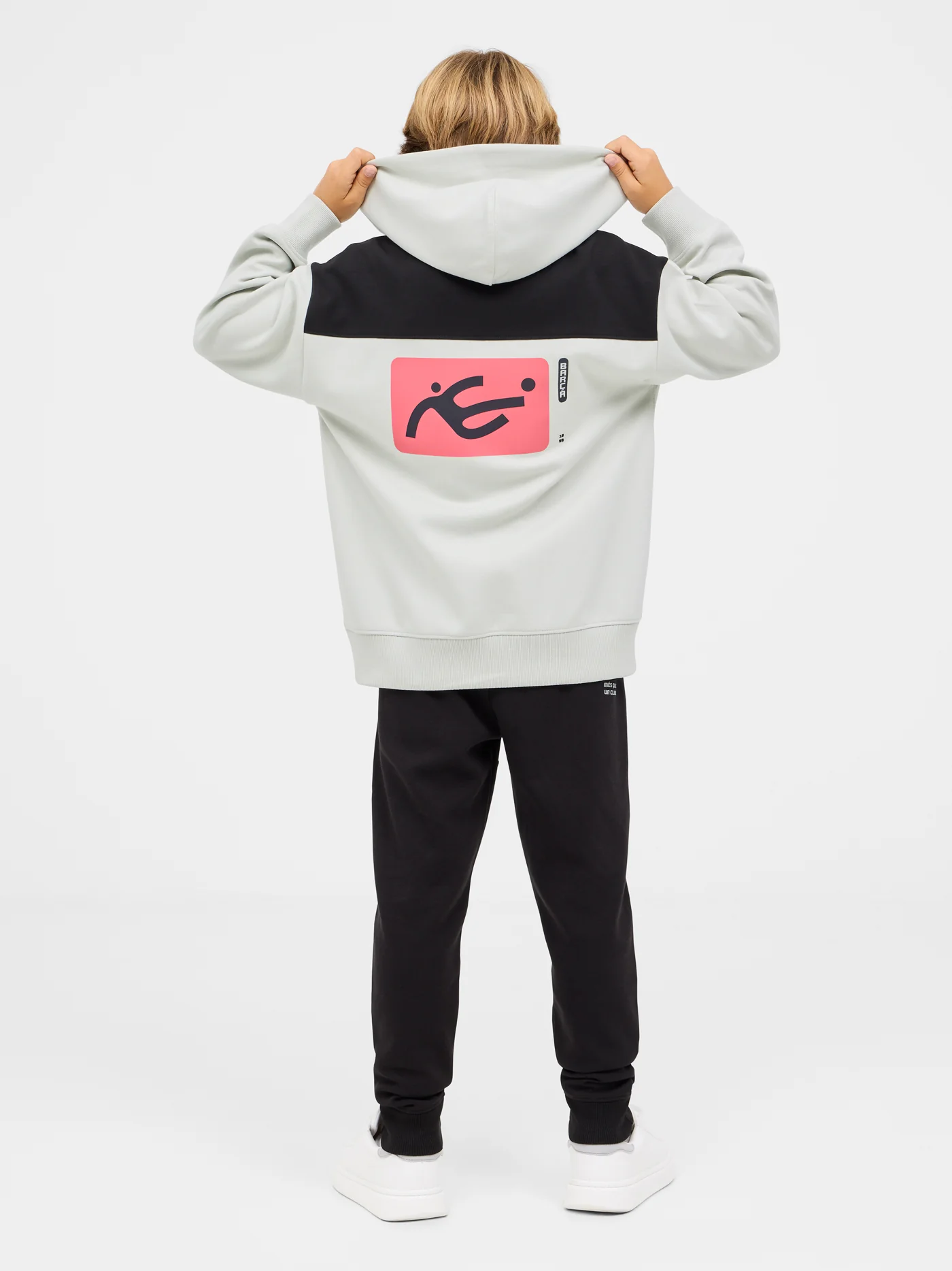 Barça zip-up sweatshirt - Junior - Image 4