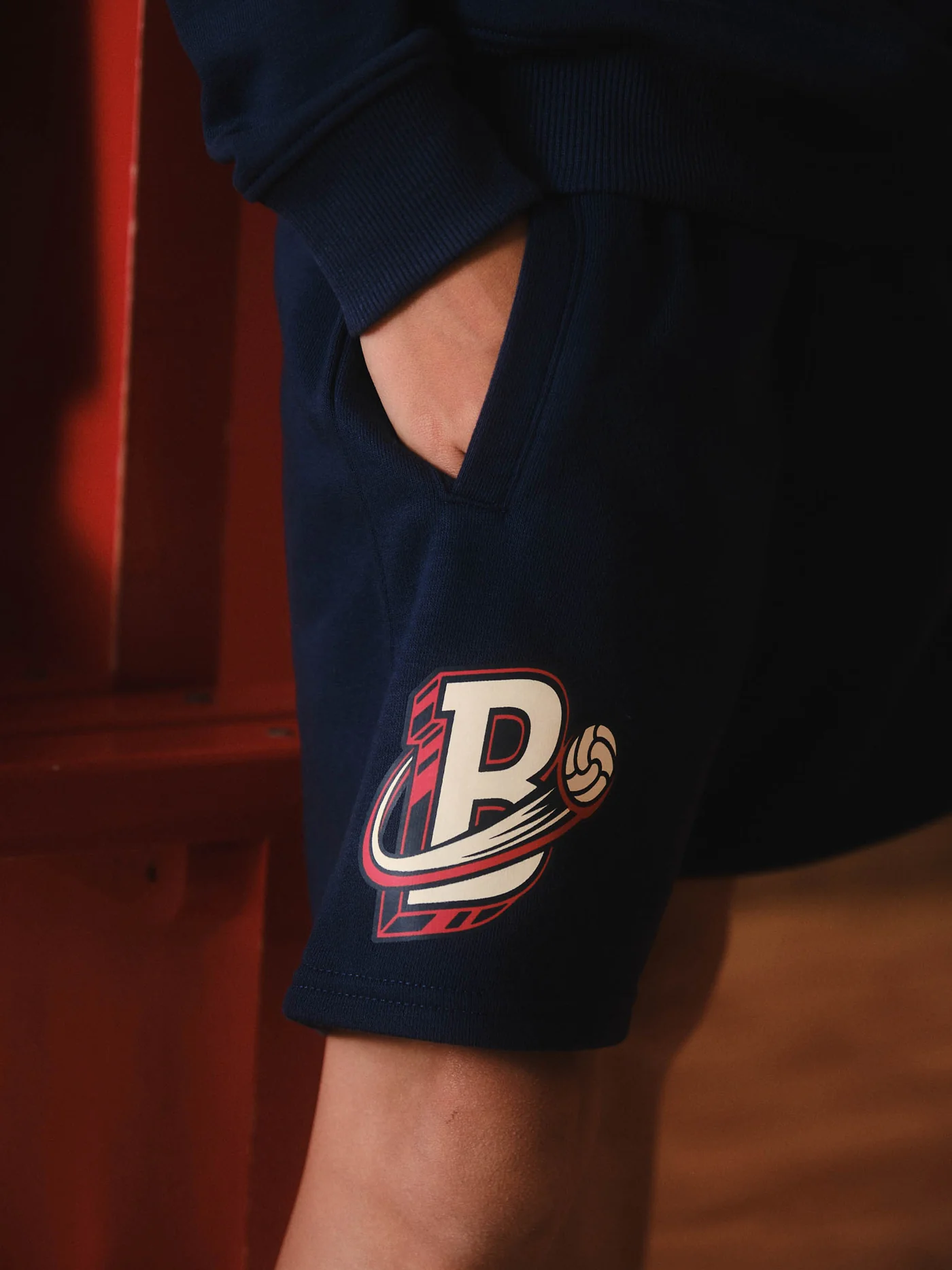 Blue short Barça - Junior - Image 2