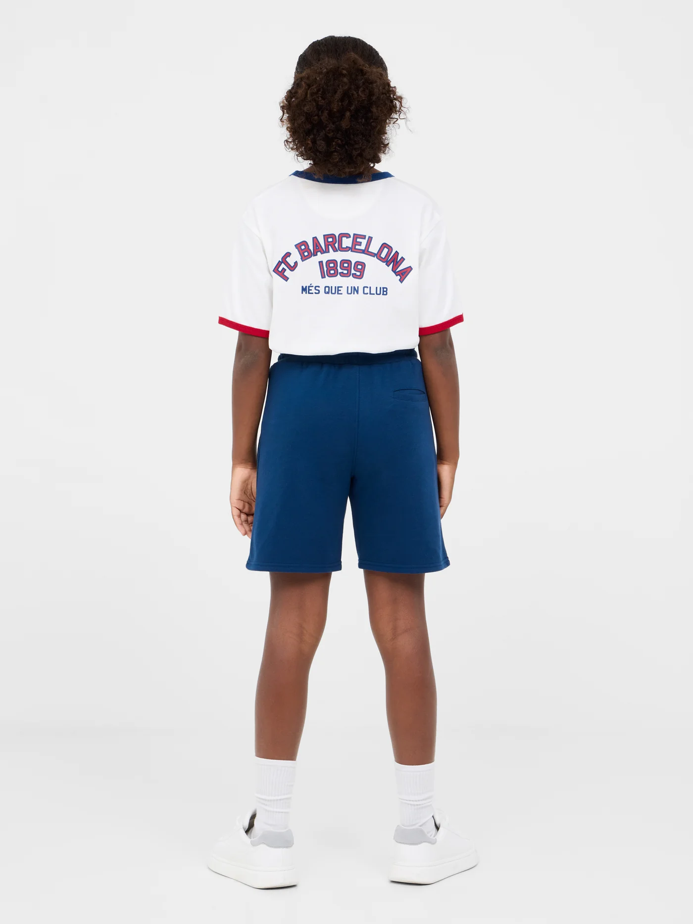 Blue short Barça - Junior - Image 5