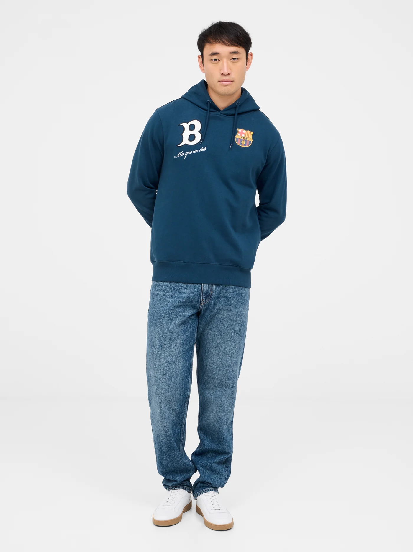 Hoodie navy Barça 1899 - Image 3