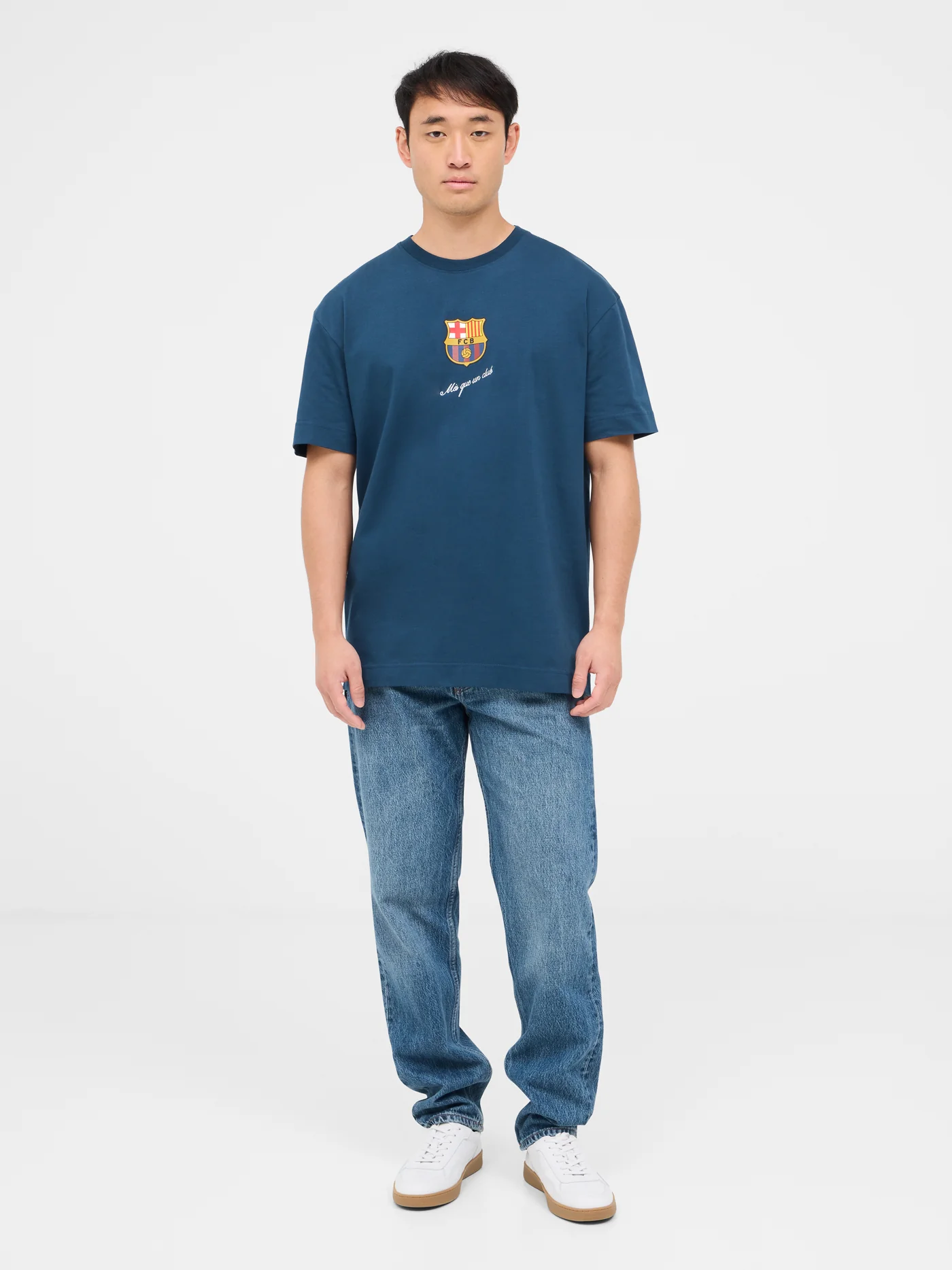 T-Shirt navy Barça crest - Image 3