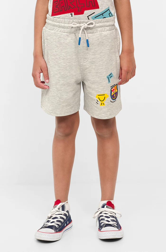 Bermuda shorts Grey Barça - Junior - Image 2