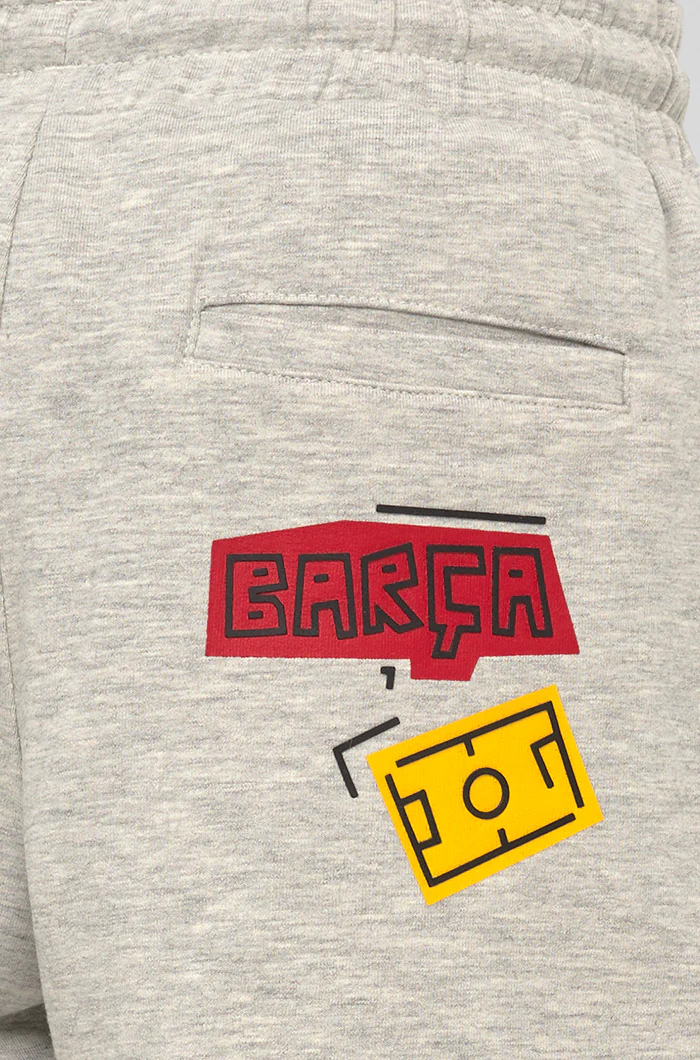 Bermuda shorts Grey Barça - Junior - Image 4