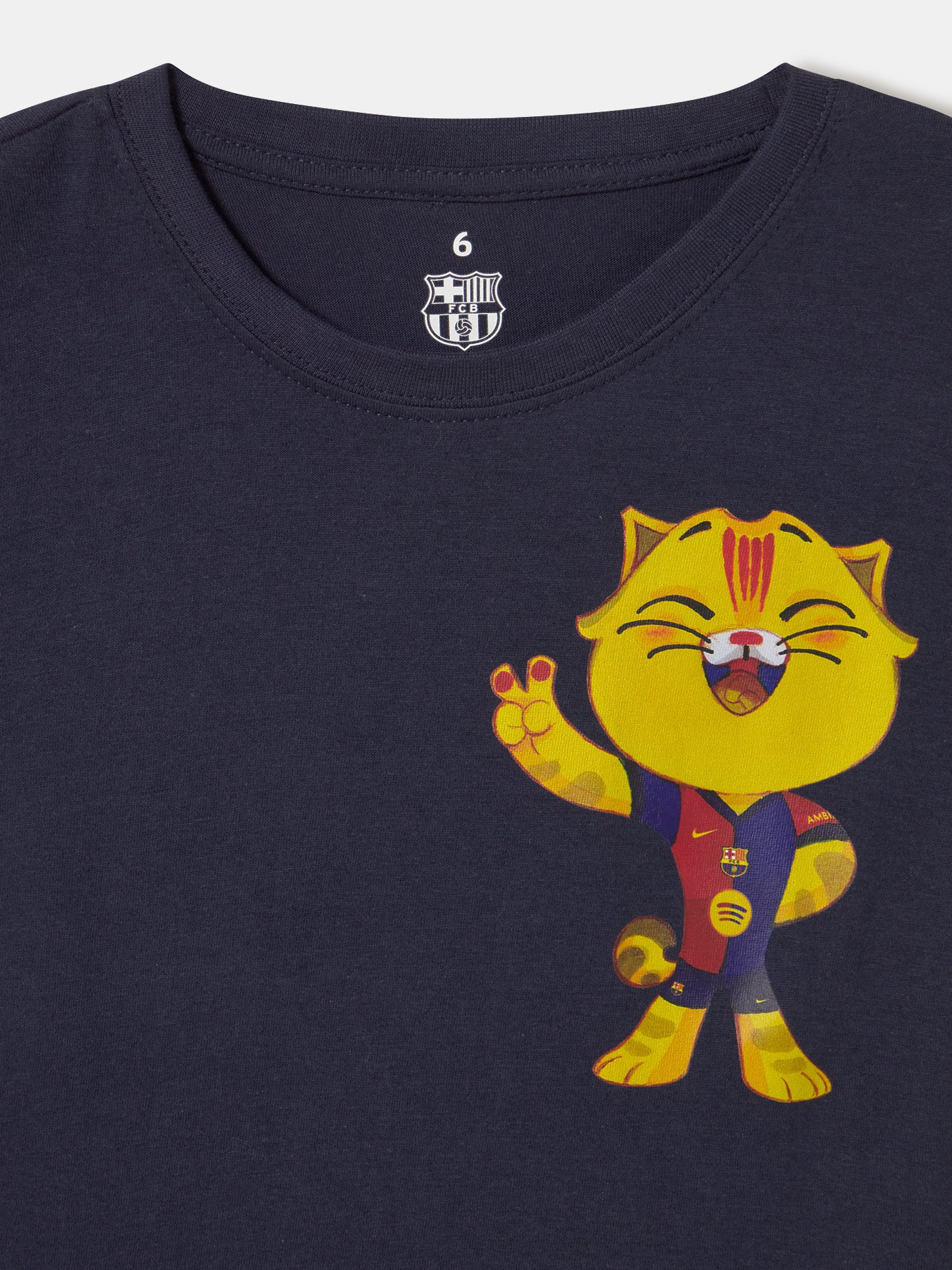 Kids’ T-Shirt CAT CULER Mascot - FC Barcelona - Image 4