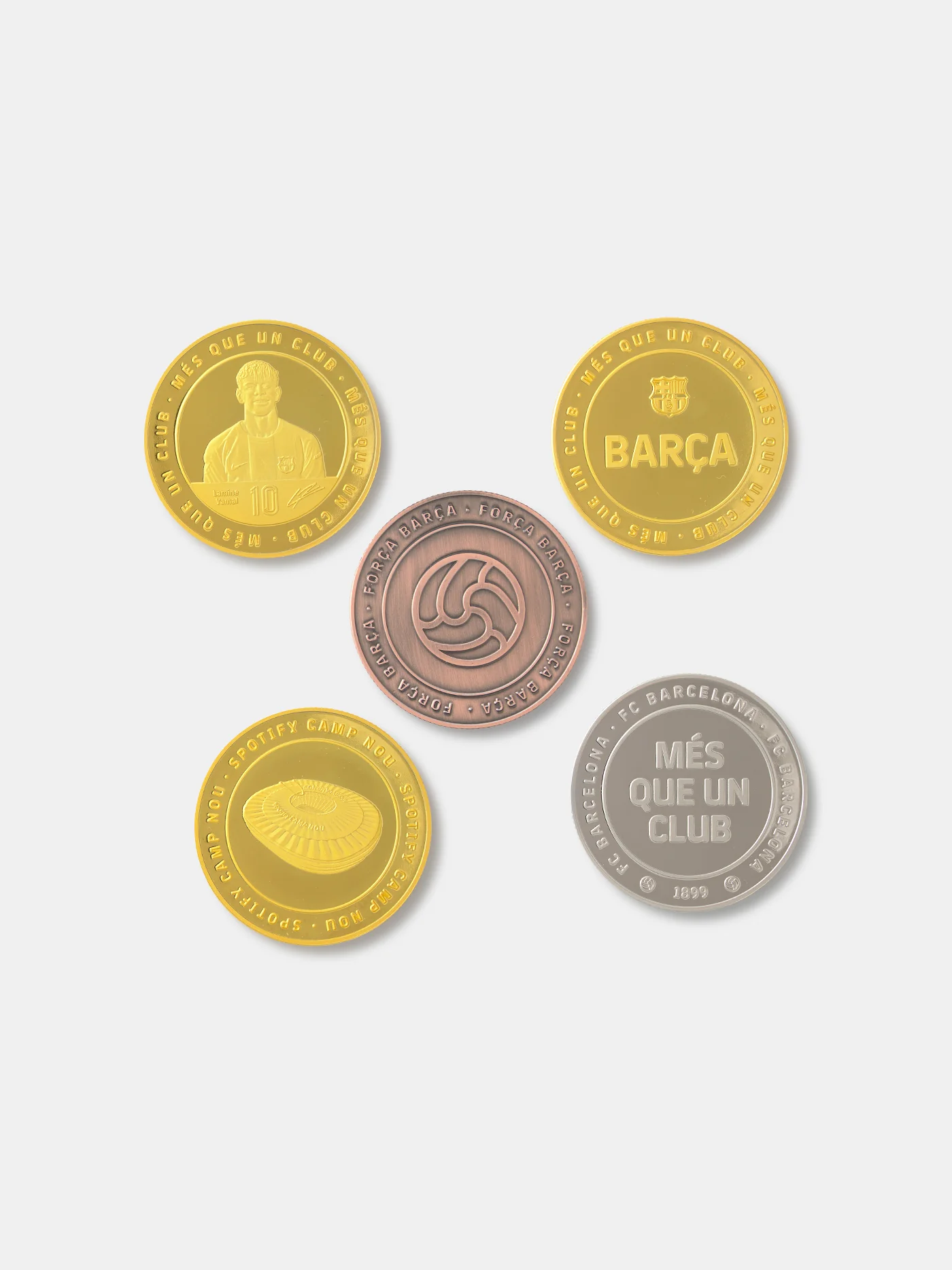 Coin Collection 5 pack FC Barcelona - Image 3
