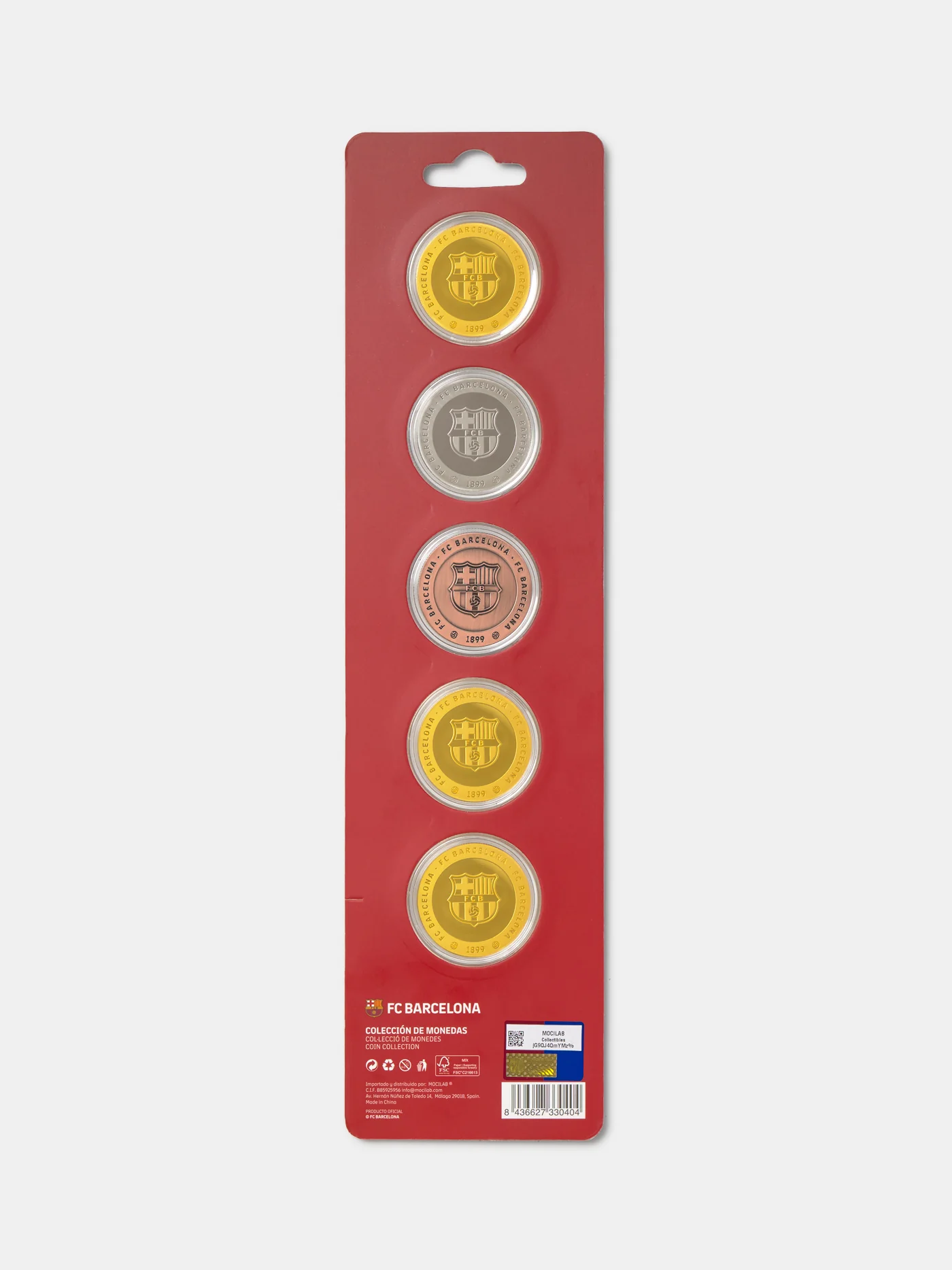 Coin Collection 5 pack FC Barcelona - Image 4