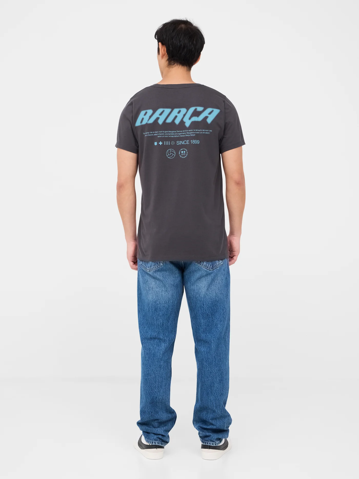 Grey Barça tee - Image 4