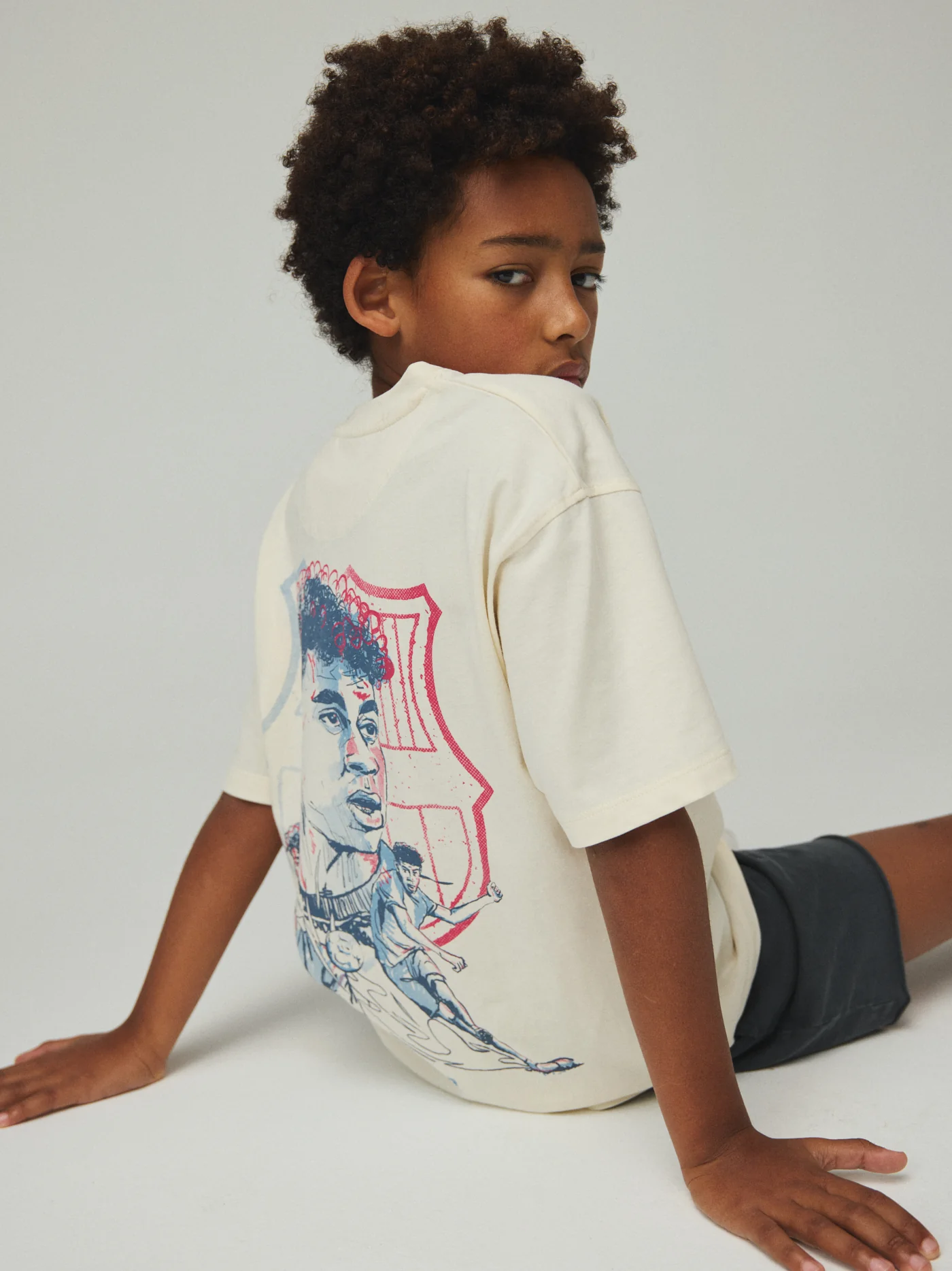 T-Shirt Lamine Yamal Graphic Barça - Junior - Image 4