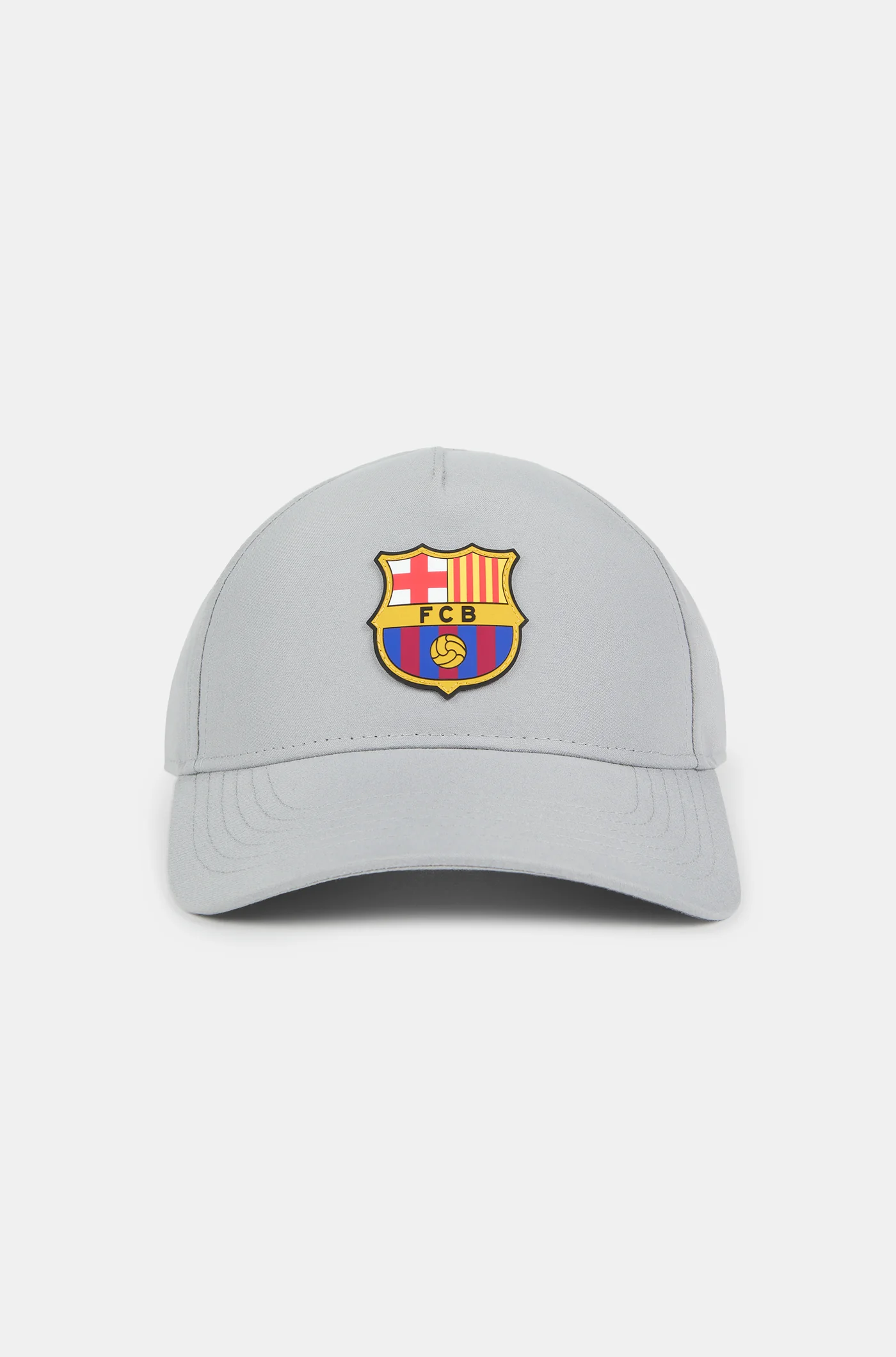 Junior cap FC Barcelona light grey - Image 2