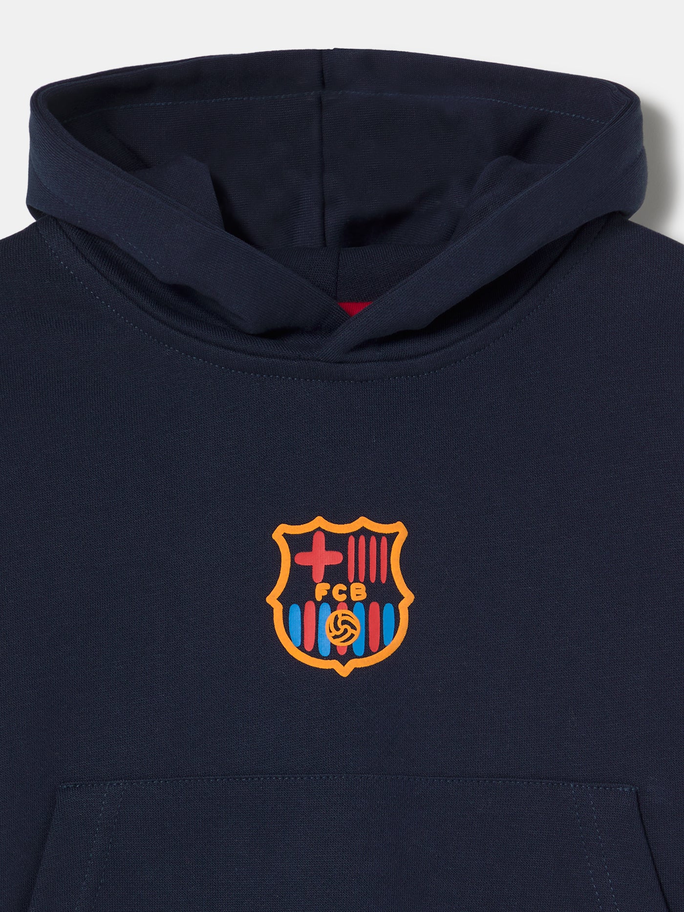 Hoodie Navy Crest Barça - Kids - Image 6