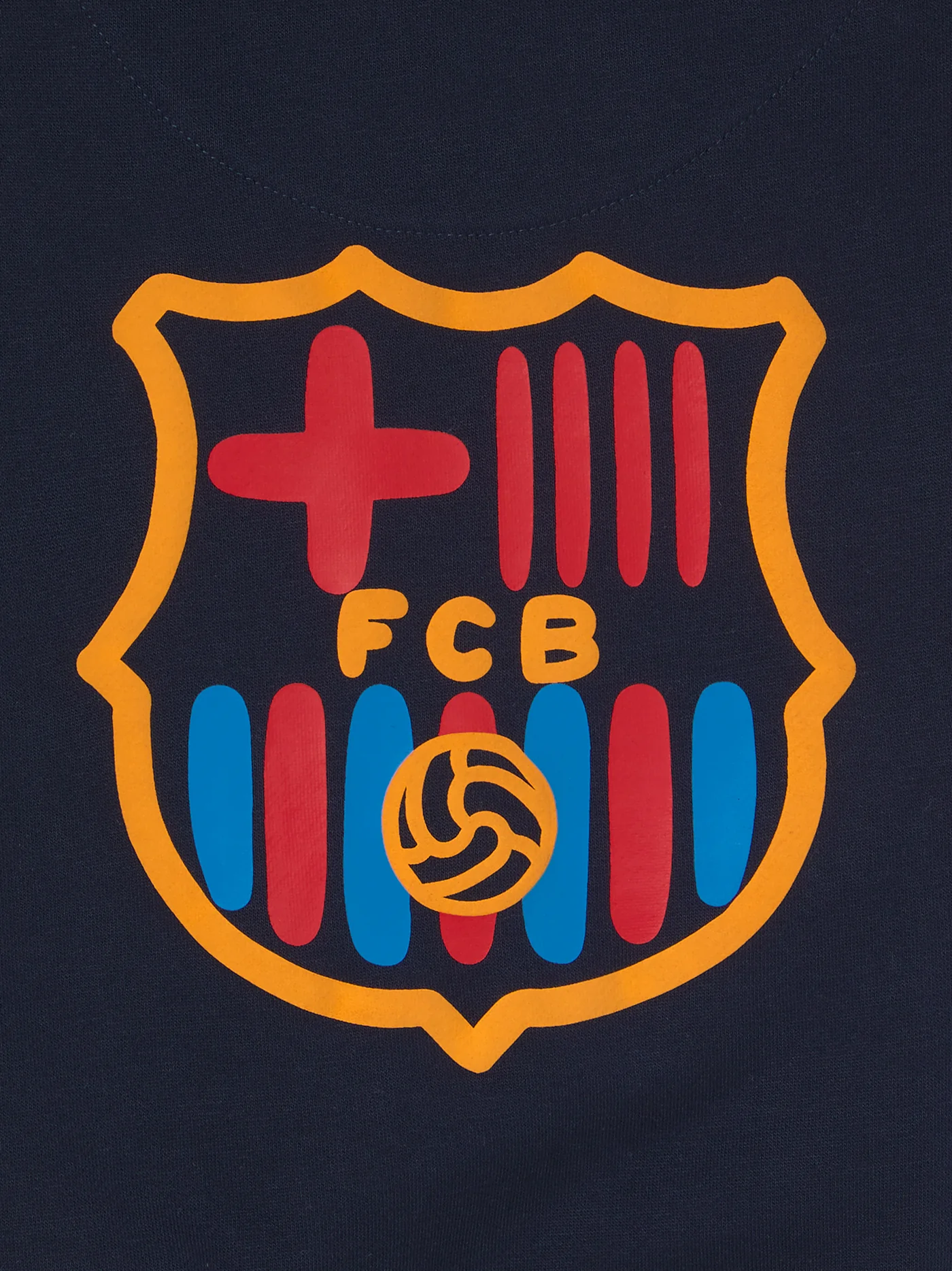 Hoodie Navy Crest Barça - Kids - Image 7