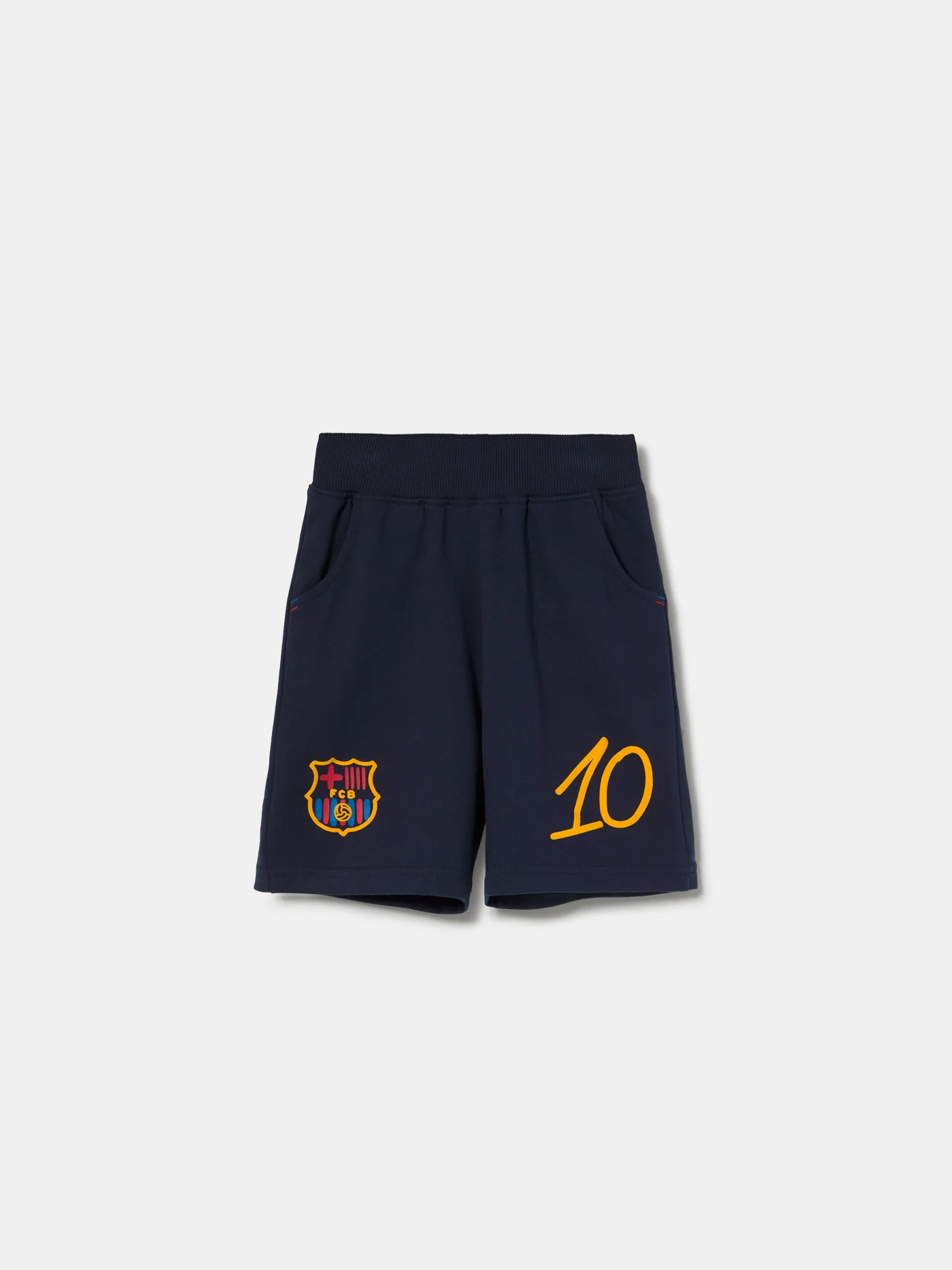 Short Navy Crest Barça - Kids - Image 3