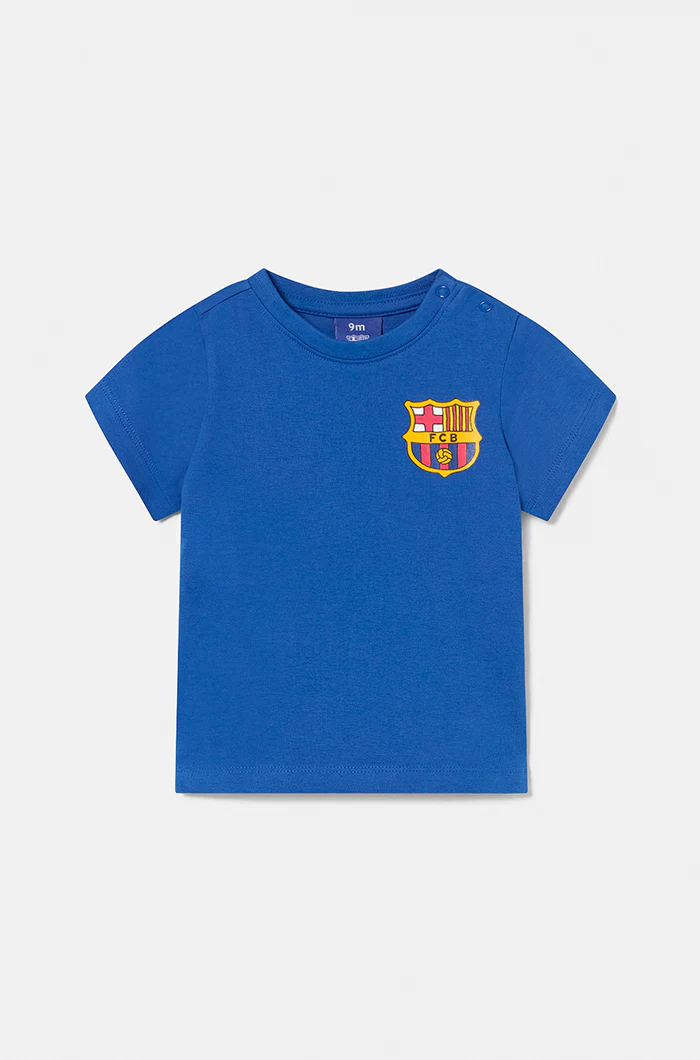 Blue "Barça" T-shirt - Baby - Image 2