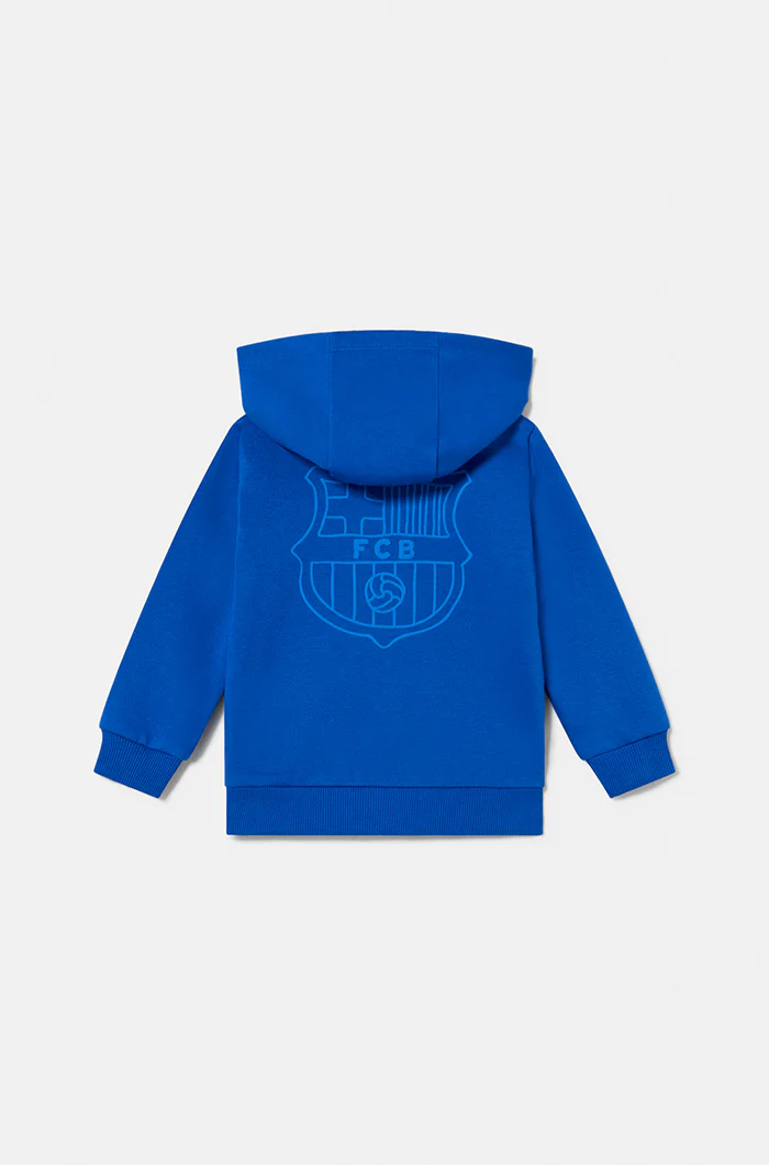 Barça animated shield zip-up hoodie - Baby - Image 2