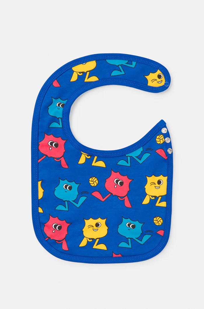 Set of two motifs Barça cotton bibs – Baby - Image 3
