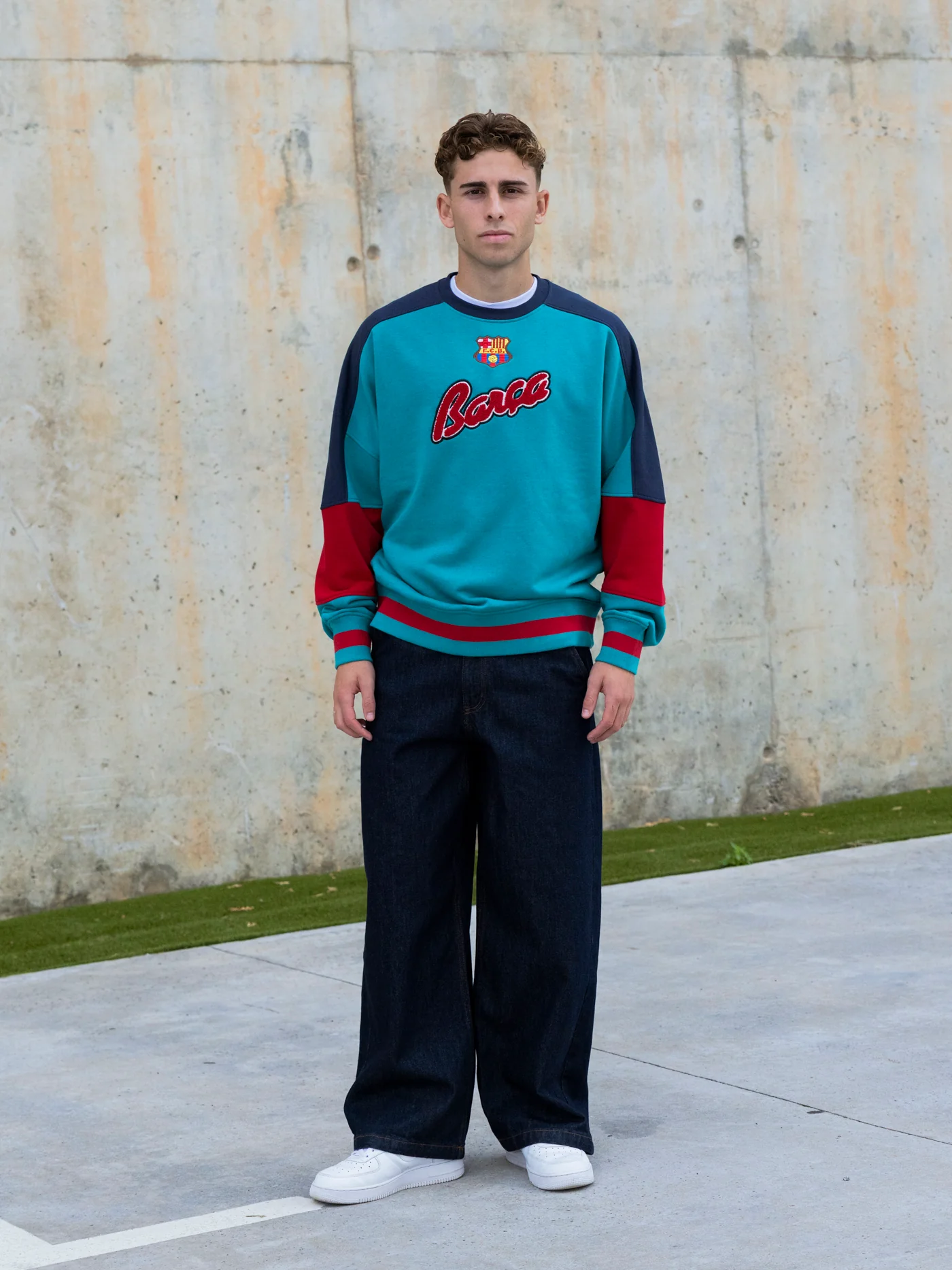 Crew Retro 1899 Turquoise Barça - Image 3