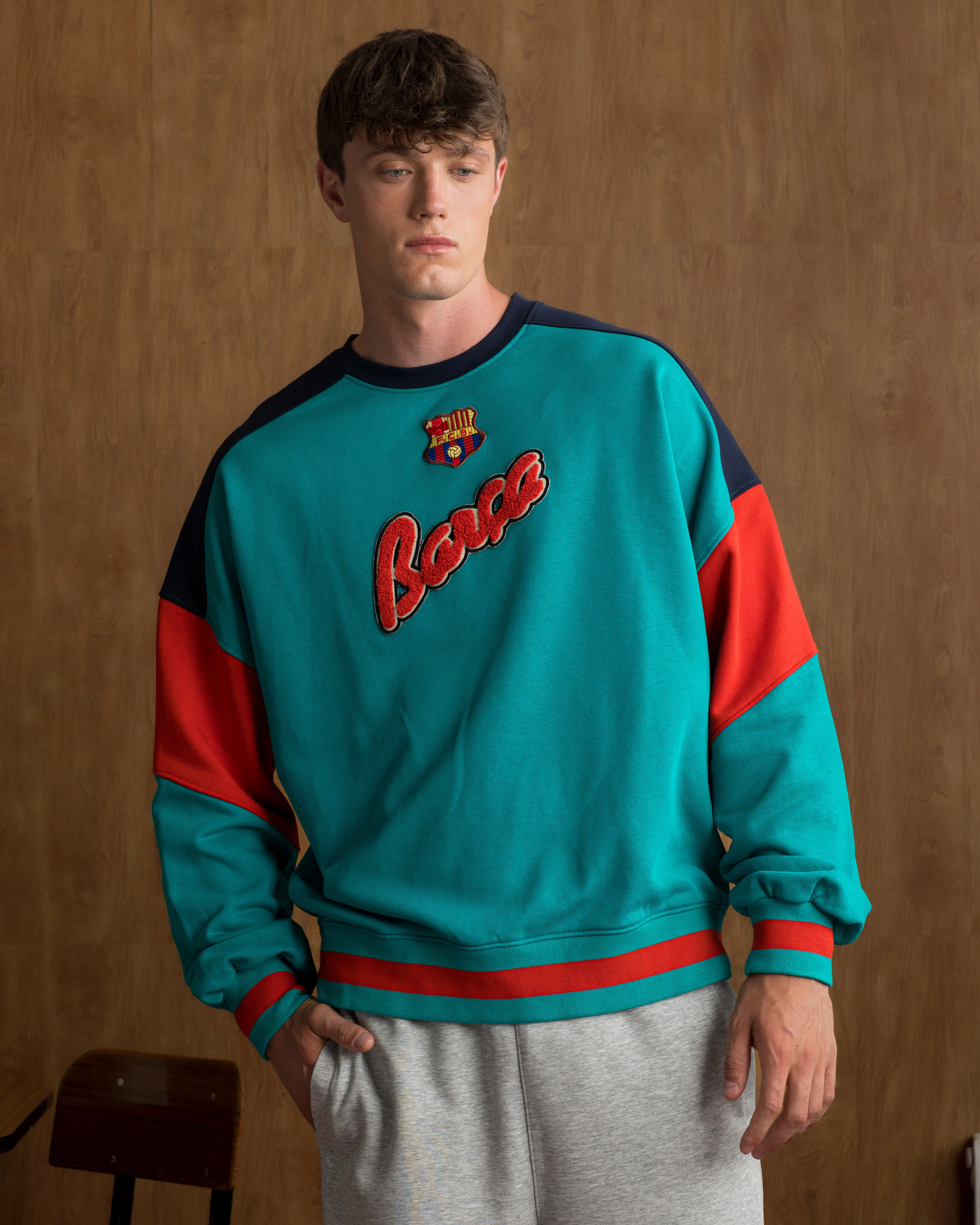 Crew Retro 1899 Turquoise Barça - Image 7