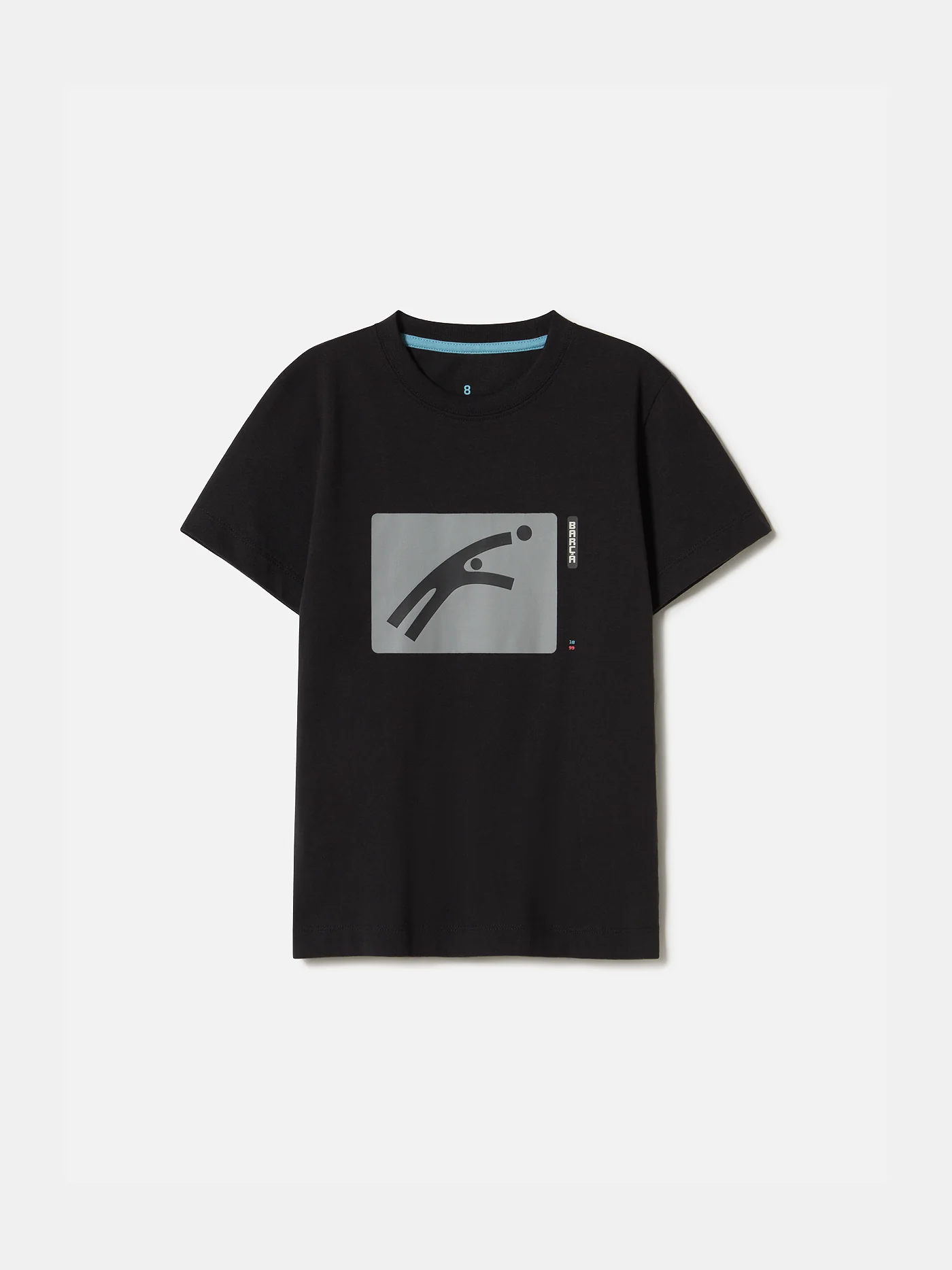 Black t-shirt with Barça design - Junior - Image 7