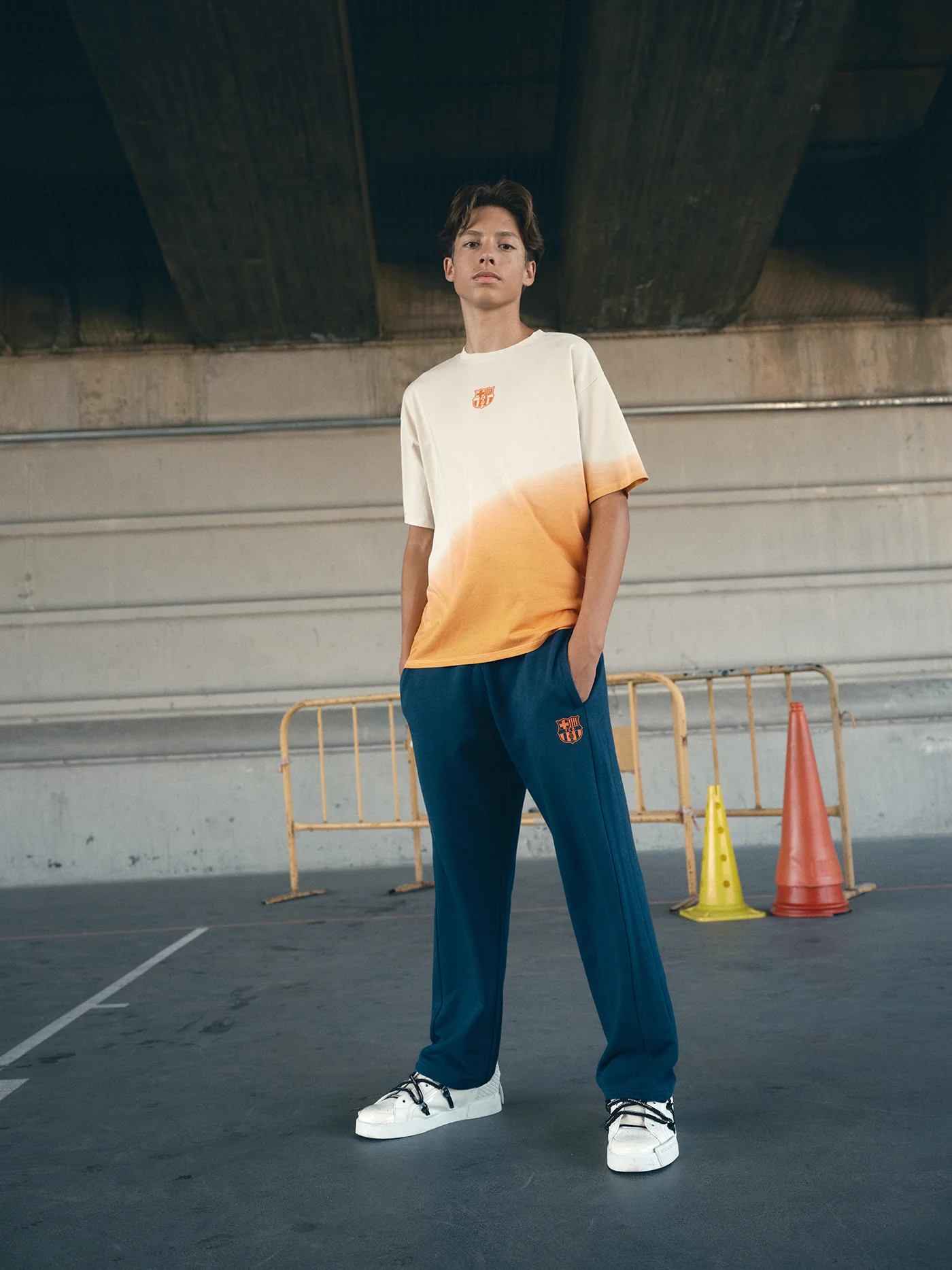 T-Shirt Faded Barça Essentials - Junior - Image 3
