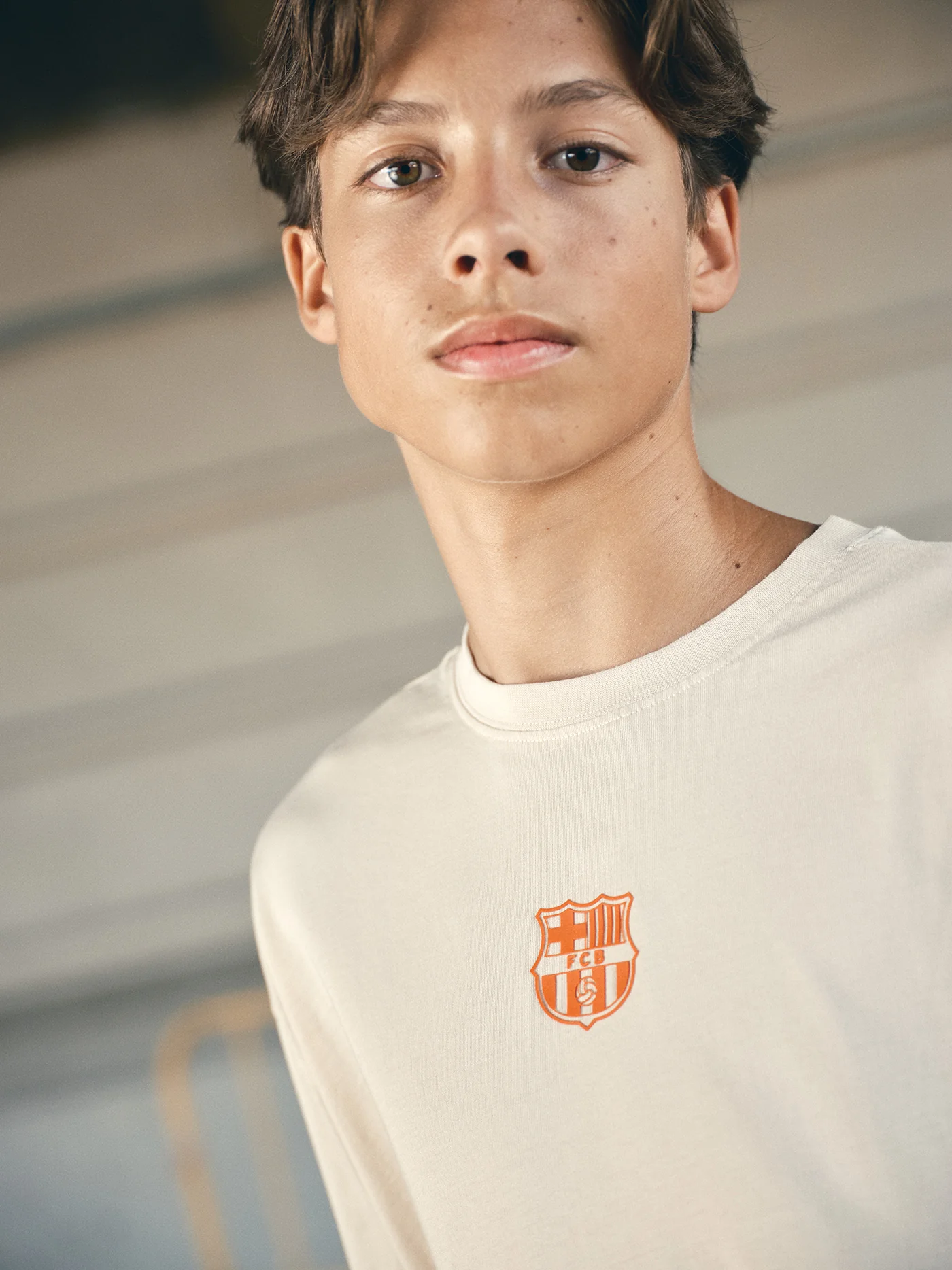 T-Shirt Faded Barça Essentials - Junior - Image 5
