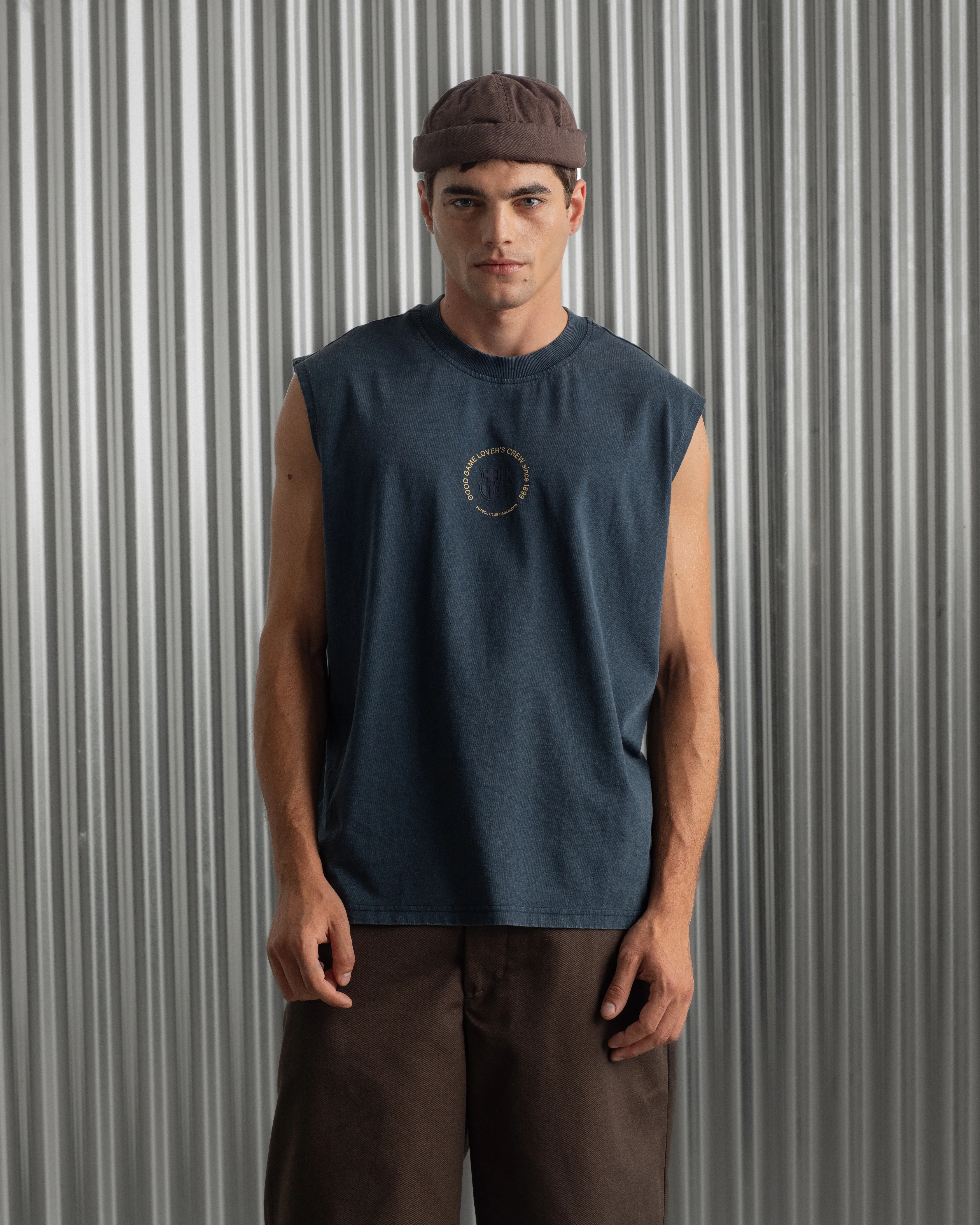 Tank Top Navy Barça Essentials - Image 9