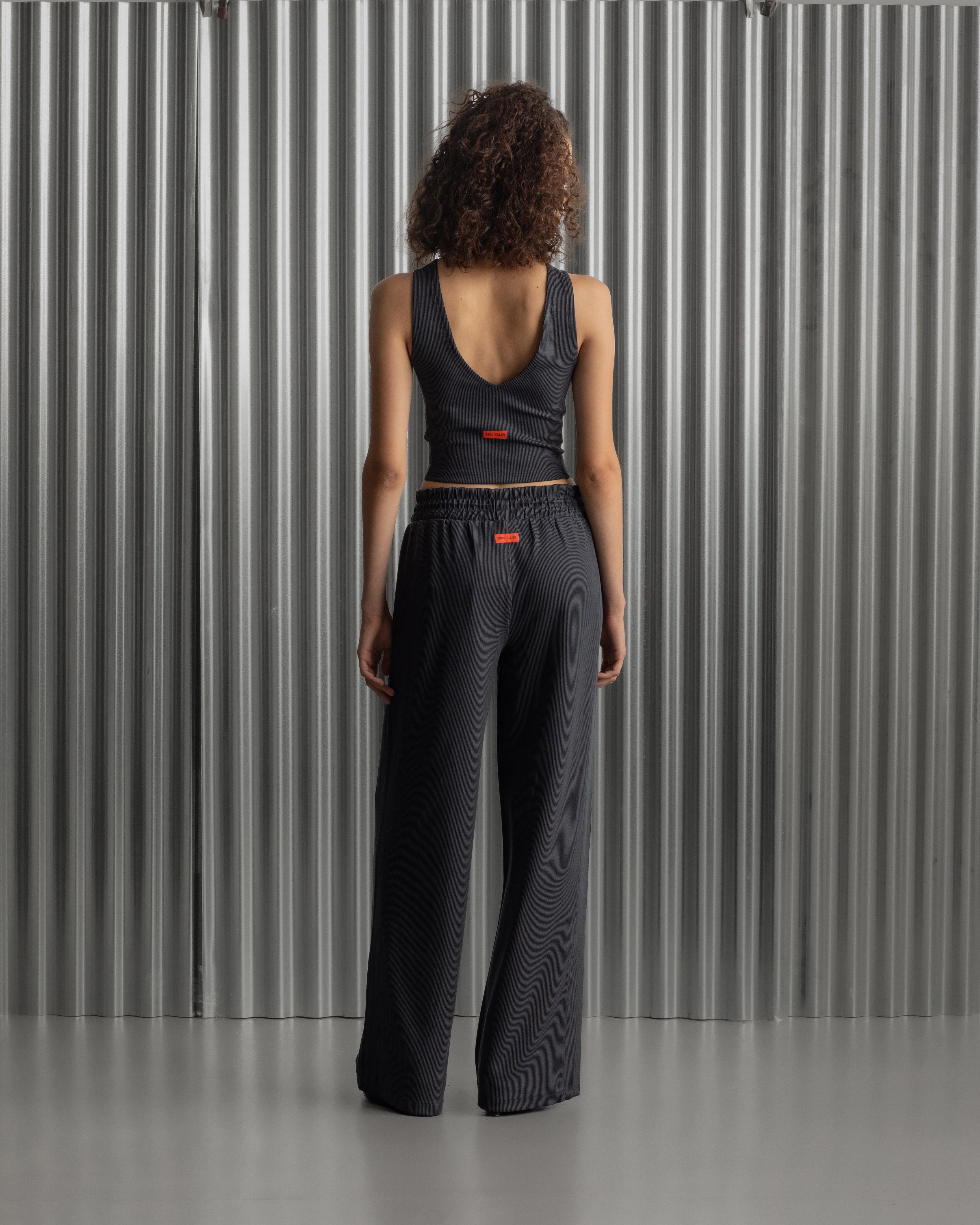Pants Wide Grey Barça Essentials - Women - Image 3