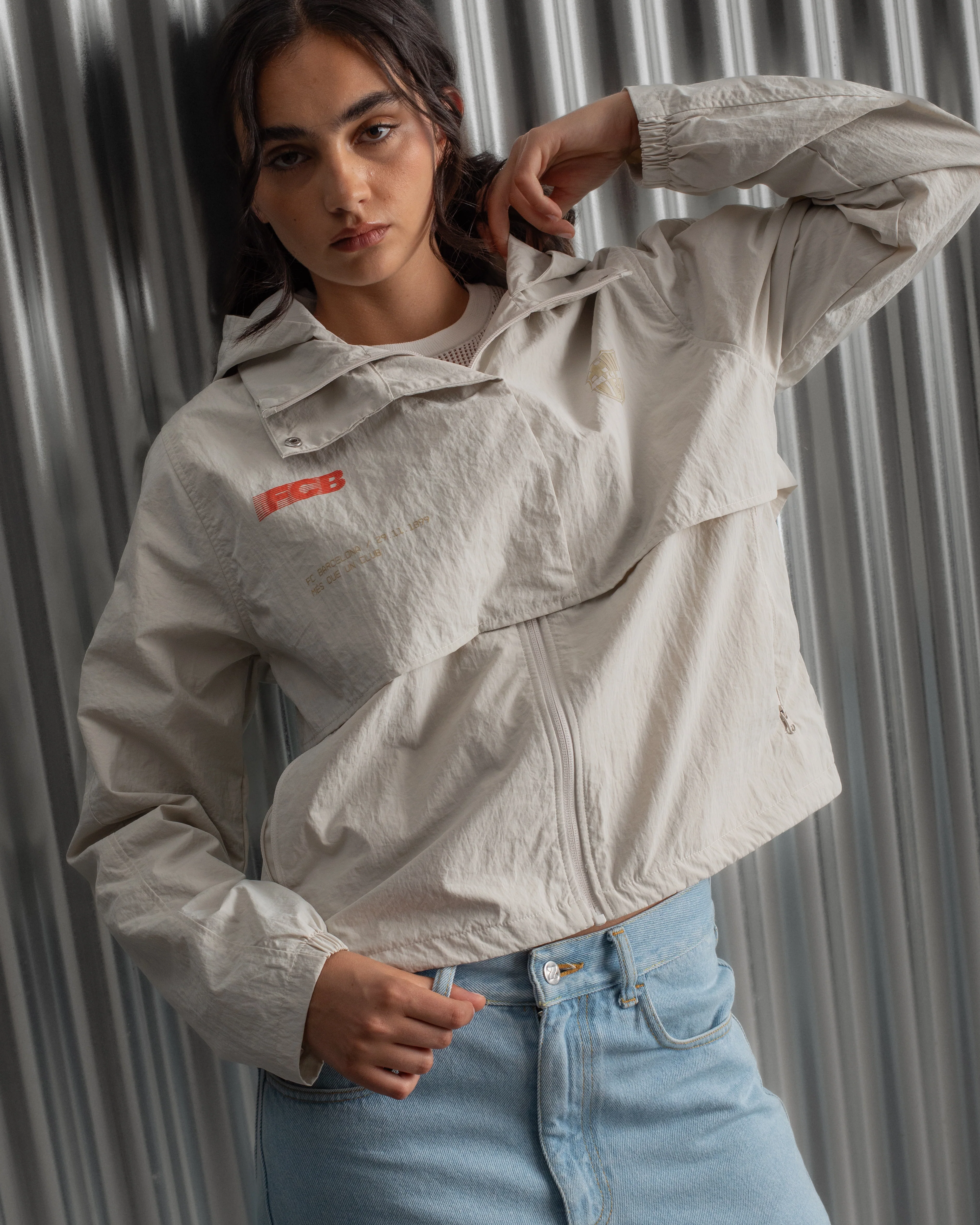 Light Jacket Pearl Barça Essentials - Women - Image 3
