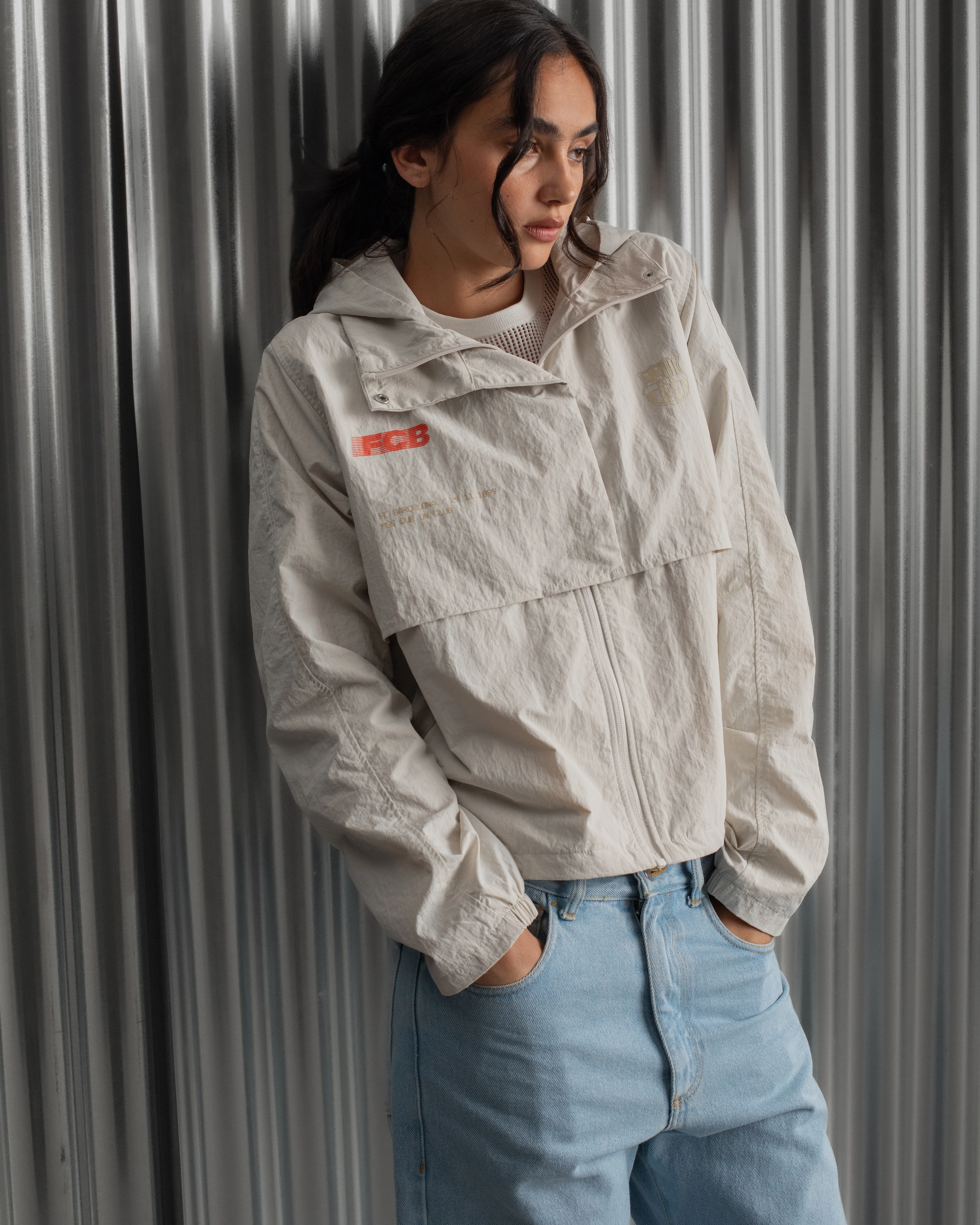 Light Jacket Pearl Barça Essentials - Women - Image 7
