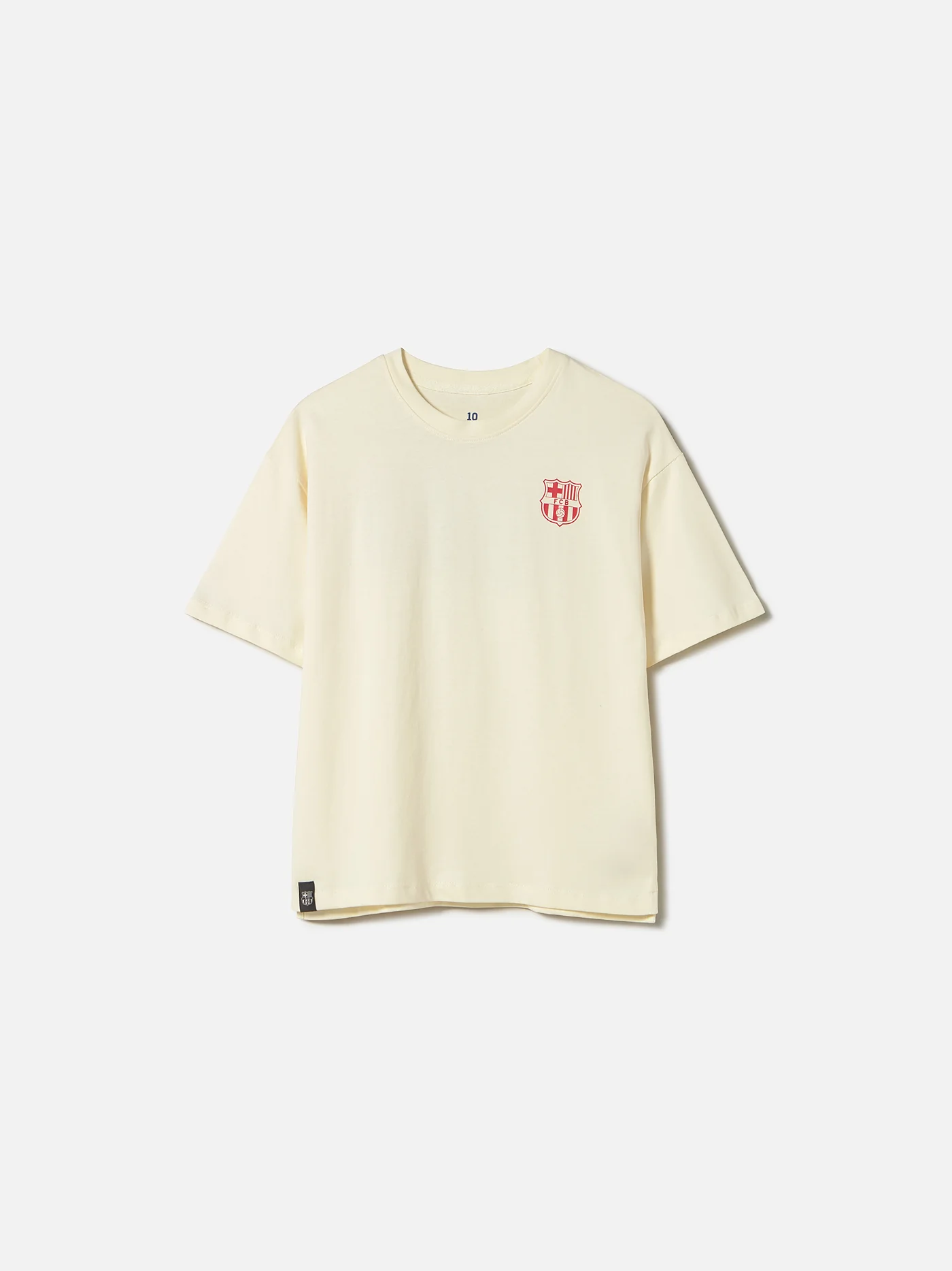 Ecru tee FC Barcelona - Junior - Image 4