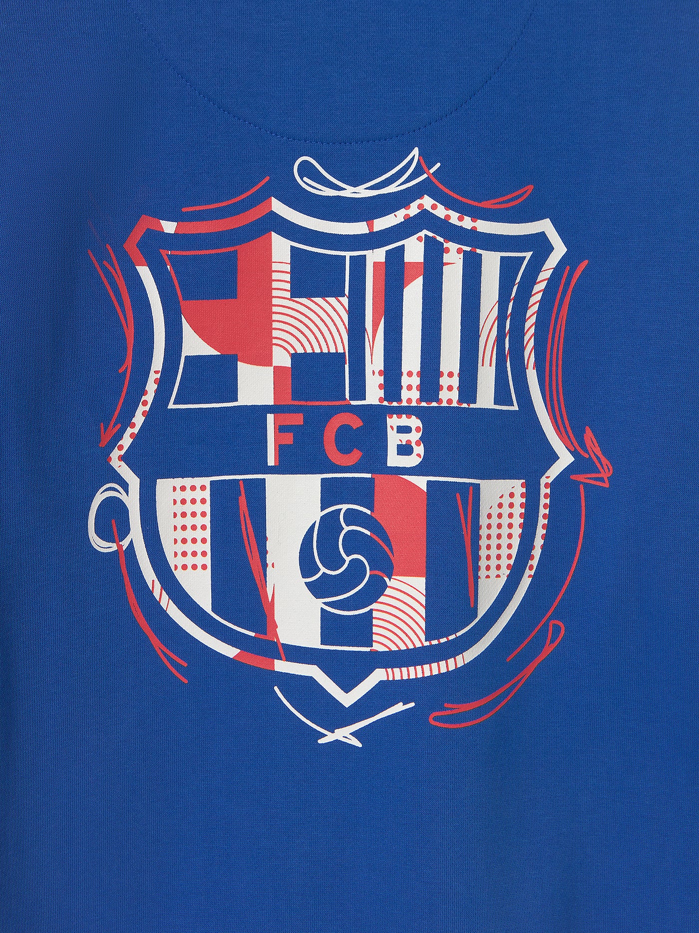 Barça Blue Hoodie - Junior - Image 7