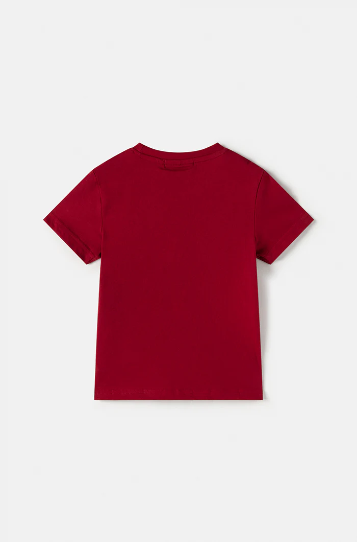 FC Barcelona 1899 maroon shirt with team crest – Boys - Image 4