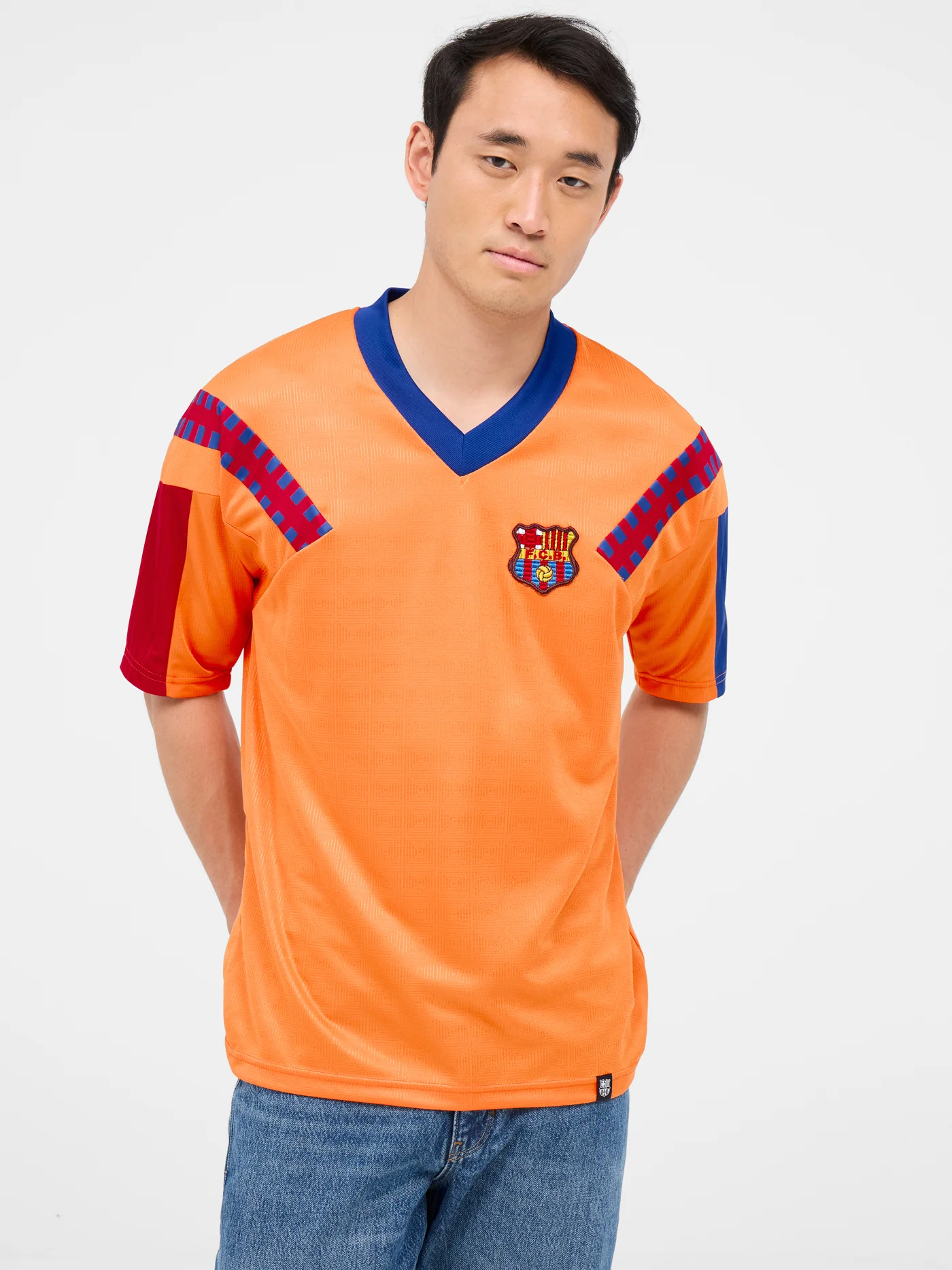 FC Barcelona 1991-92 Retro Away Jersey - Image 5