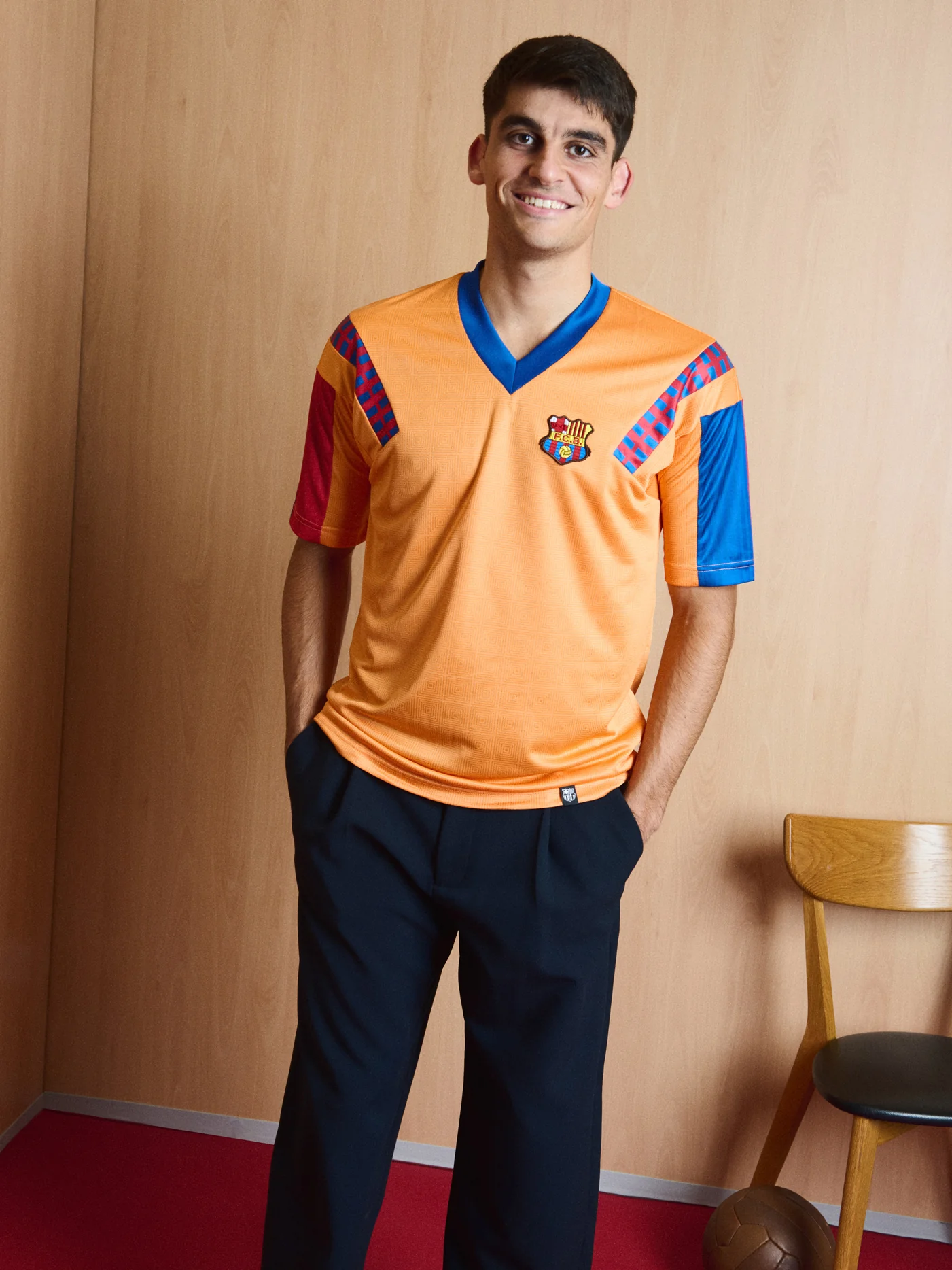 FC Barcelona 1991-92 Retro Away Jersey - Image 3