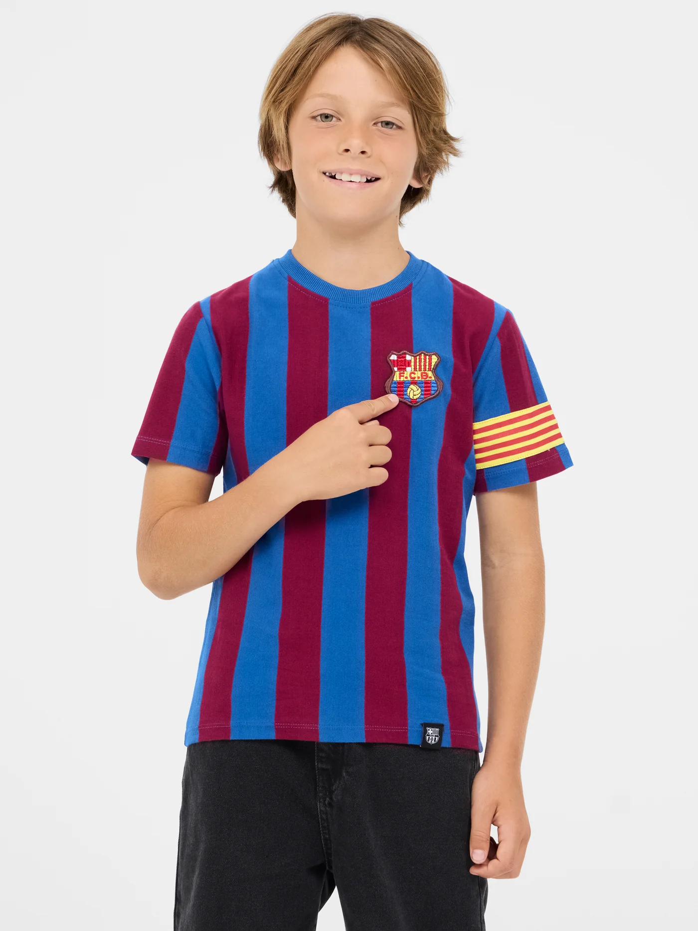 FC Barcelona Captain’s Jersey - Junior - Image 5