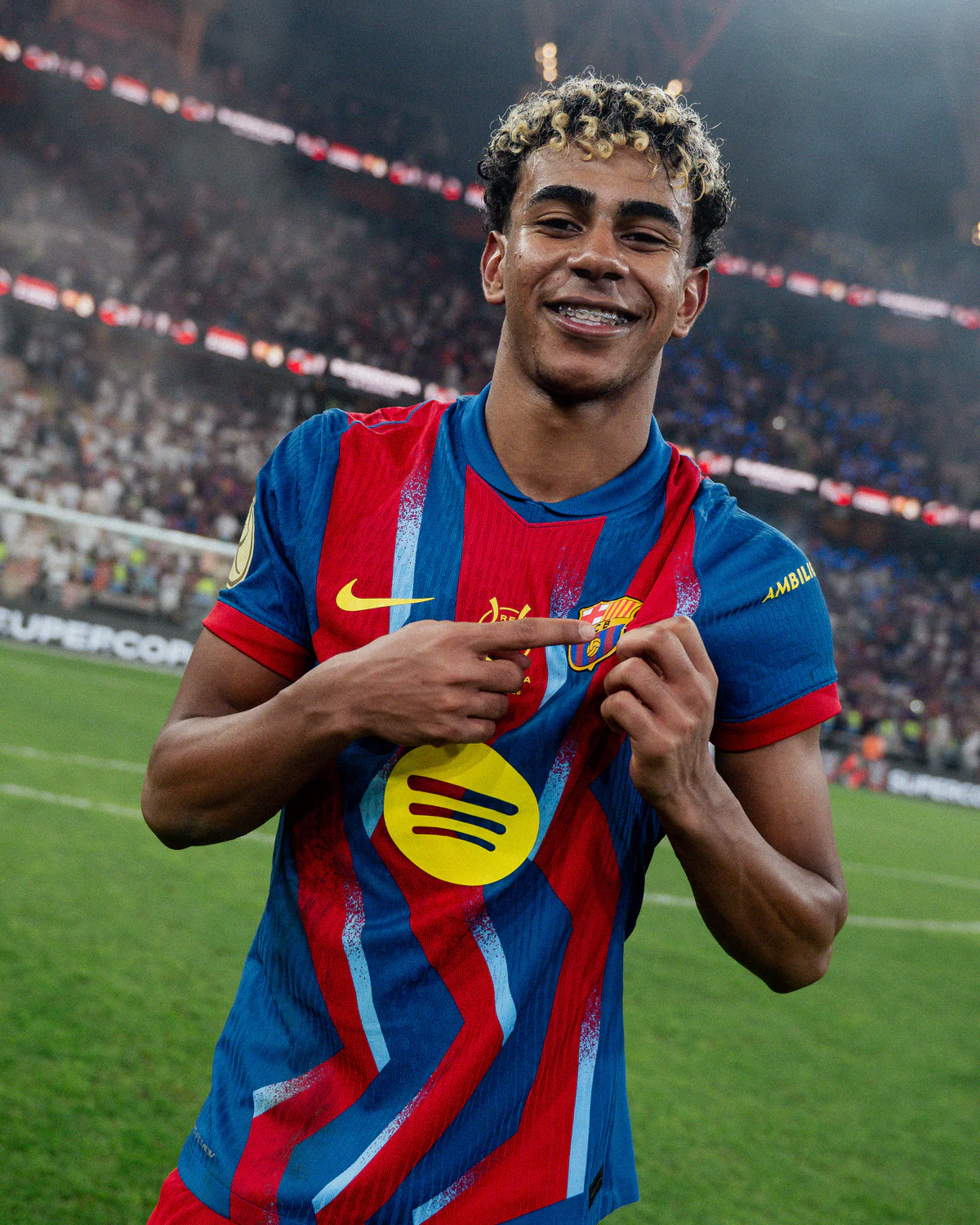 LAMINE YAMAL | UCL Men's fourth jersey 25/26 FC Barcelona - Player's Edition - Image 5