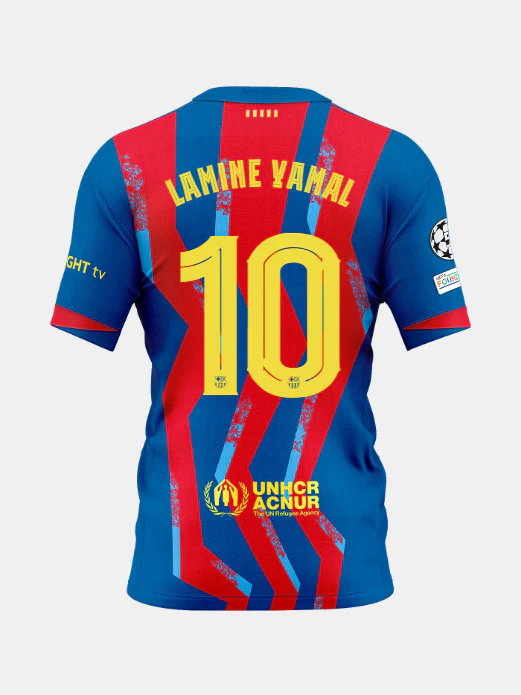LAMINE YAMAL | UCL Men's fourth jersey 25/26 FC Barcelona - Player's Edition - Image 6