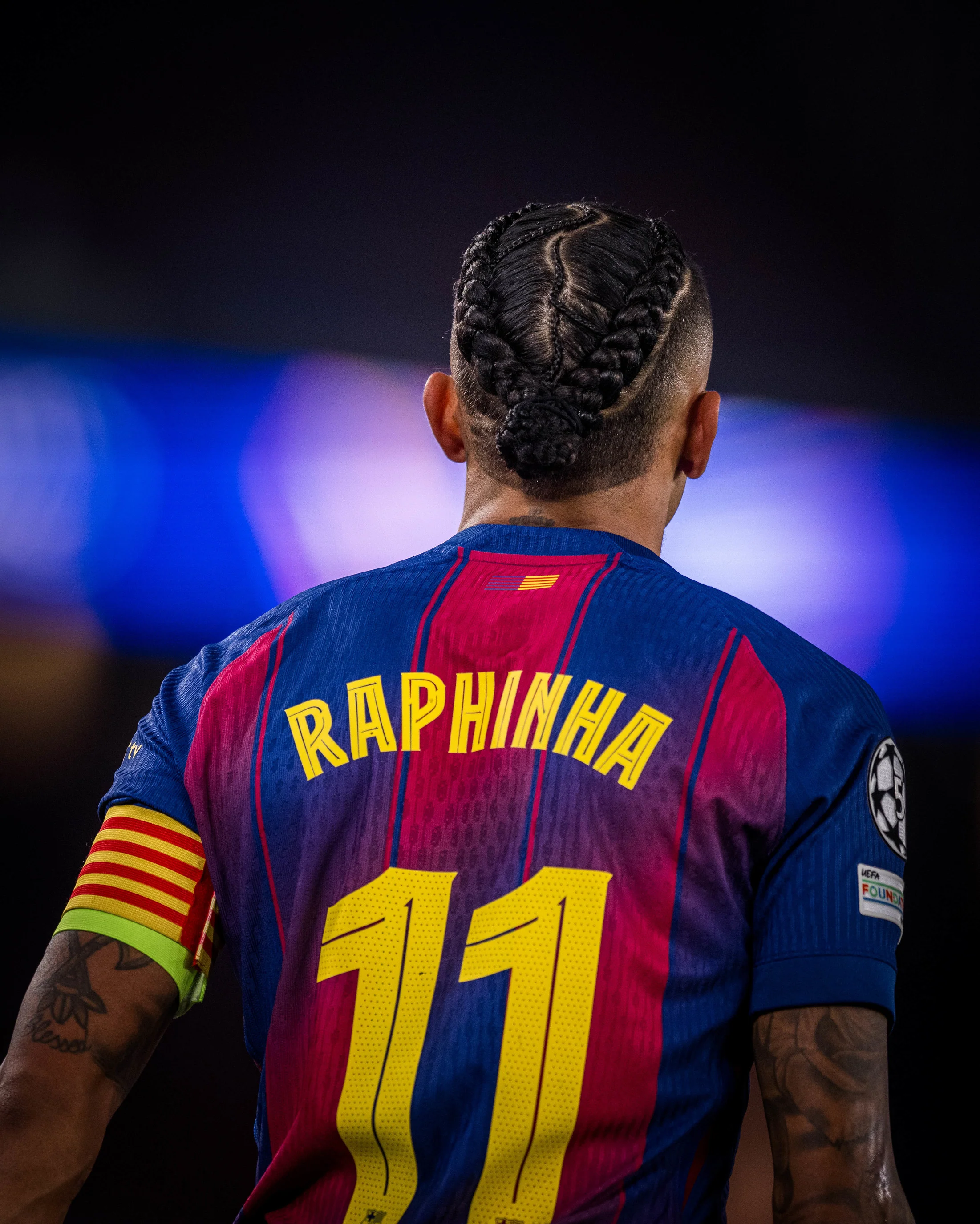 RAPHINHA | UCL Men's home jersey 25/26 FC Barcelona - Player's Edition - Image 4