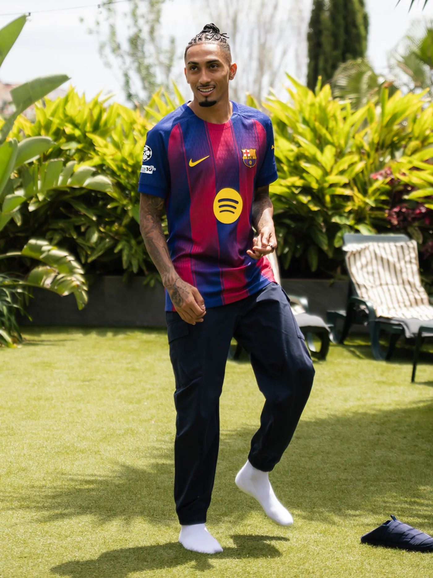 RAPHINHA | UCL Men's home jersey 25/26 FC Barcelona - Player's Edition - Image 6