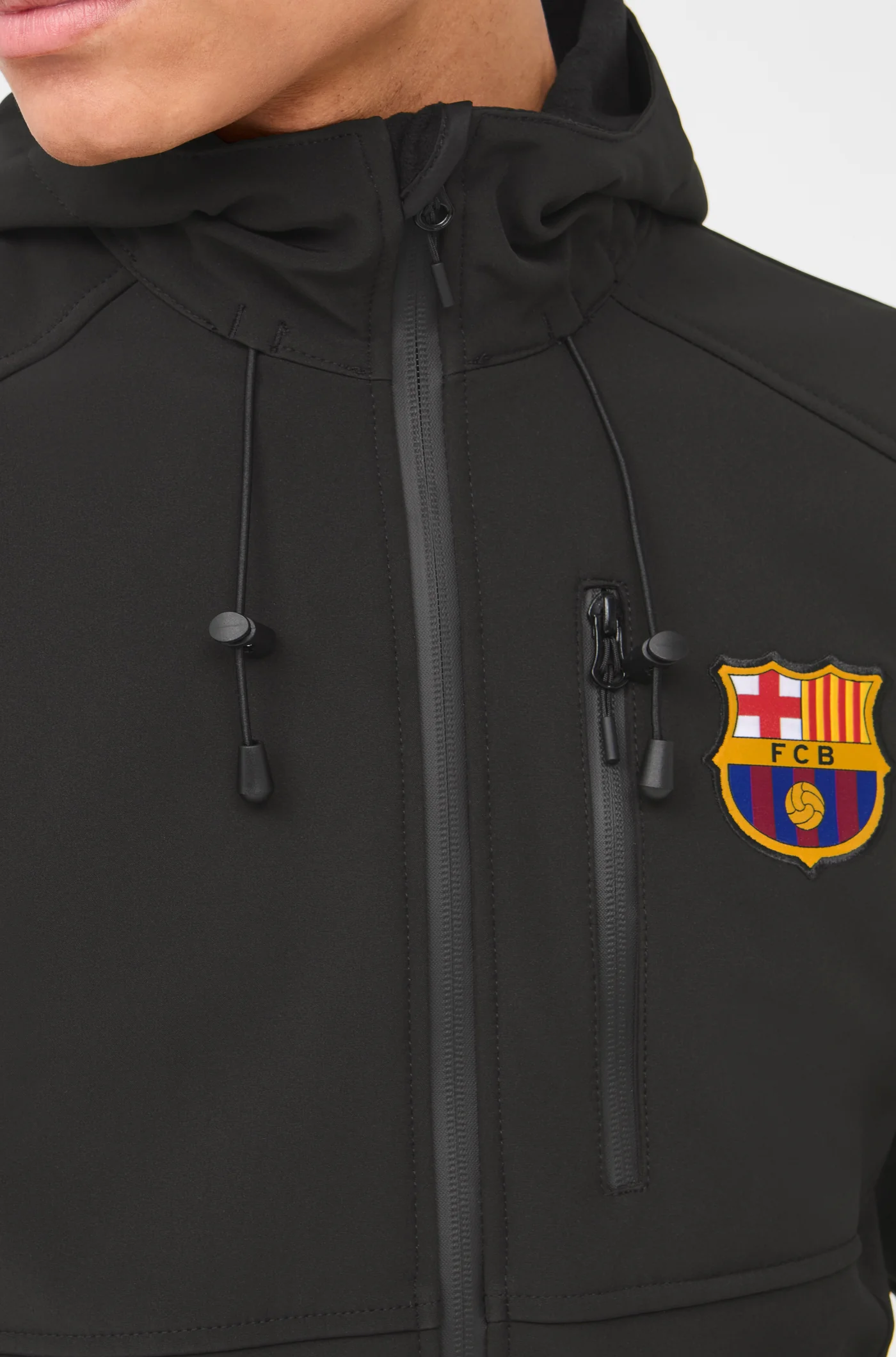 FC Barcelona Softshell black Jacket - Image 5