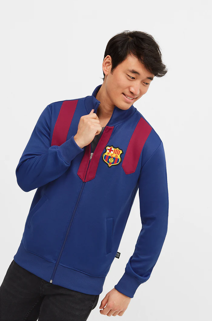 FC Barcelona vintage zip sweatshirt - Image 3