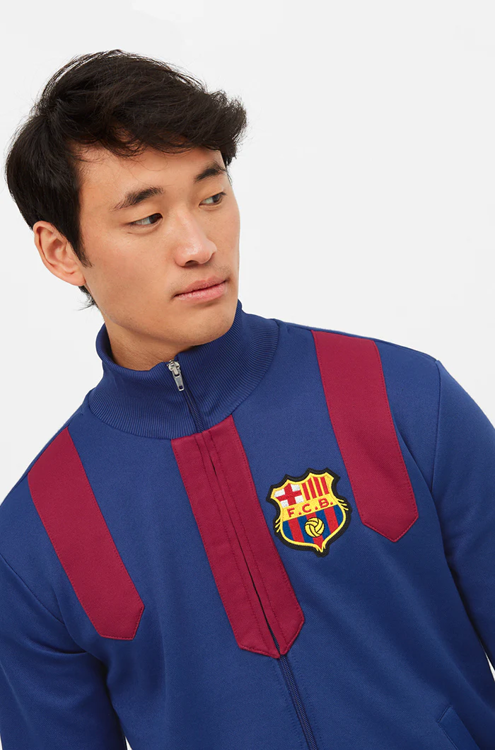 FC Barcelona vintage zip sweatshirt - Image 4